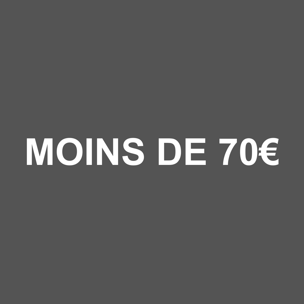 Moins de 70€