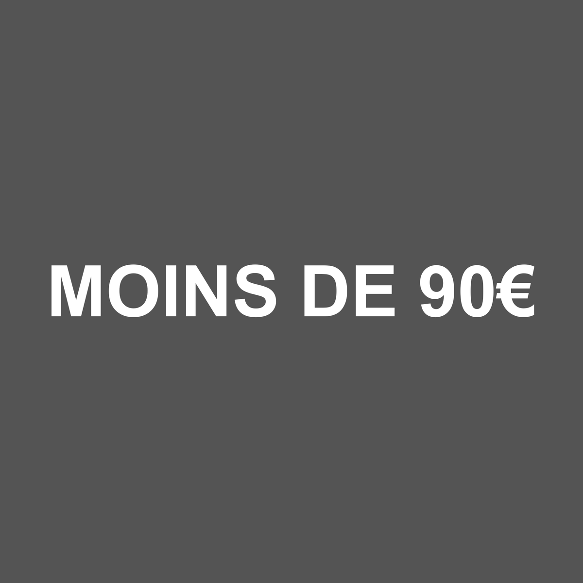Moins de 90€