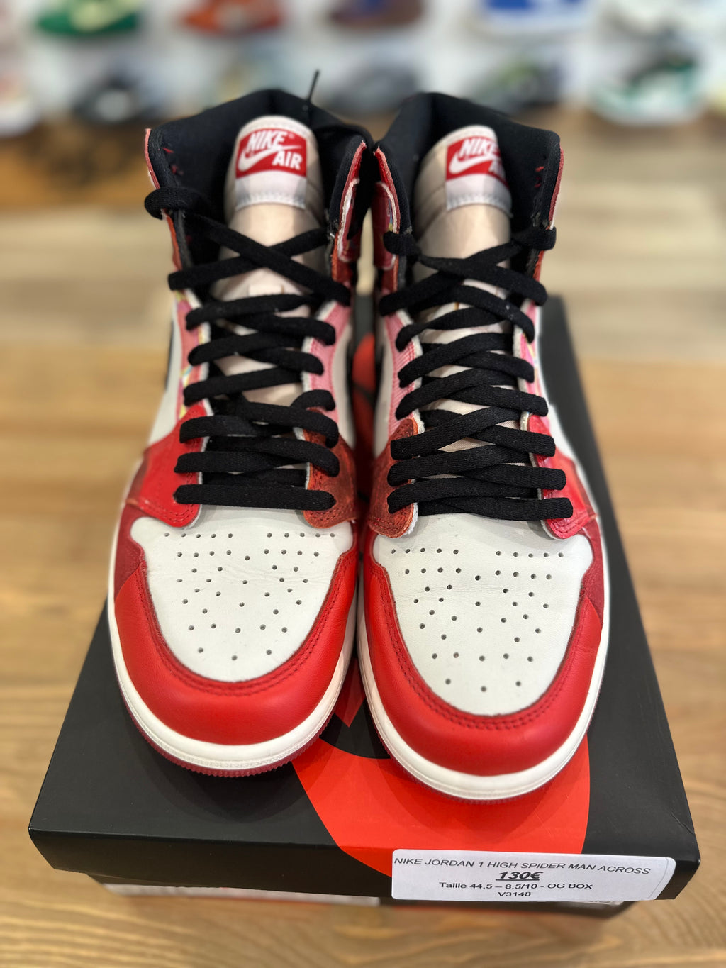 Nike Jordan 1 high spider man across ( taille 44,5 )
