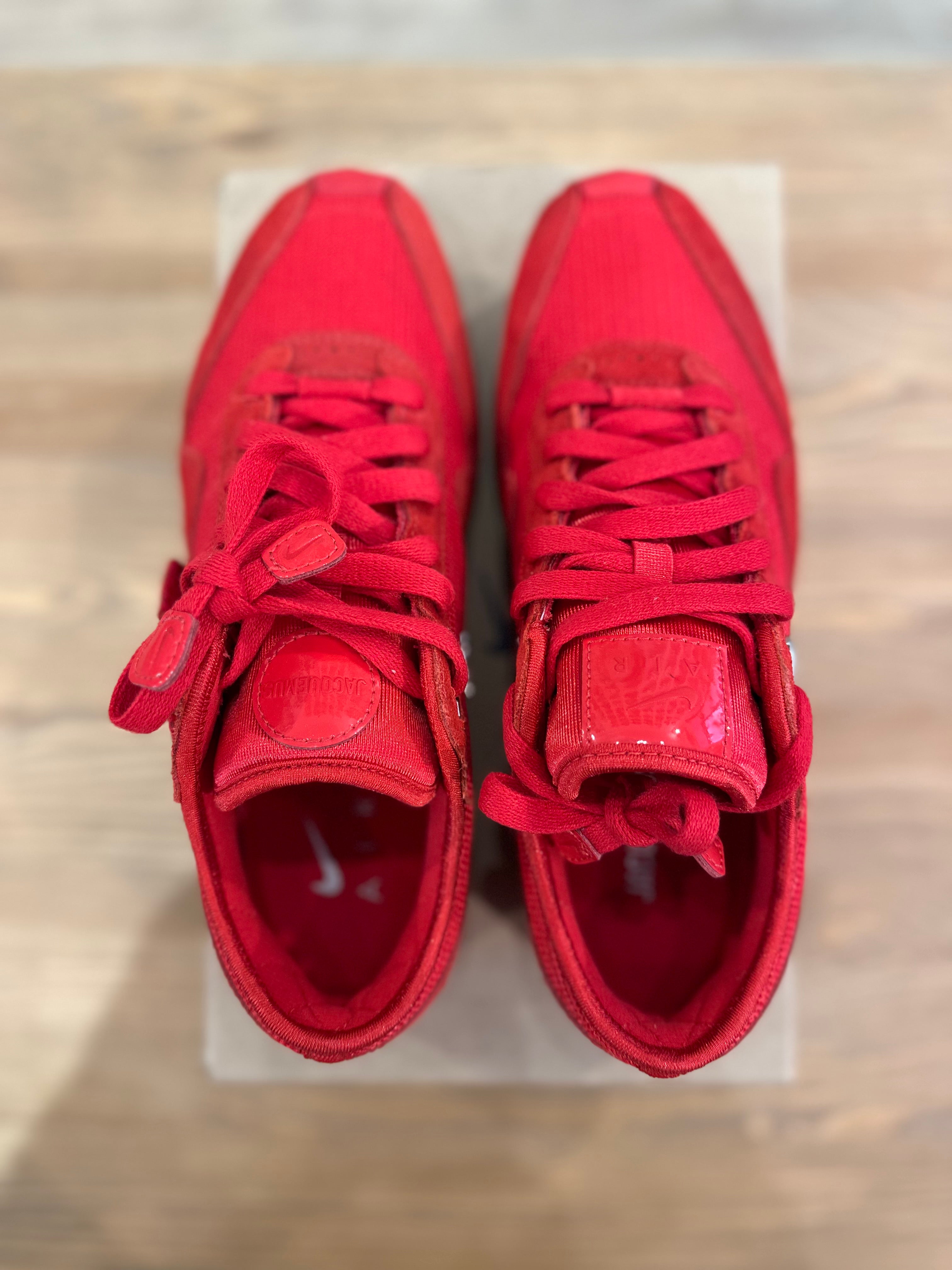 Nike air Max 1 jacquemus red ( taille 40,5 )