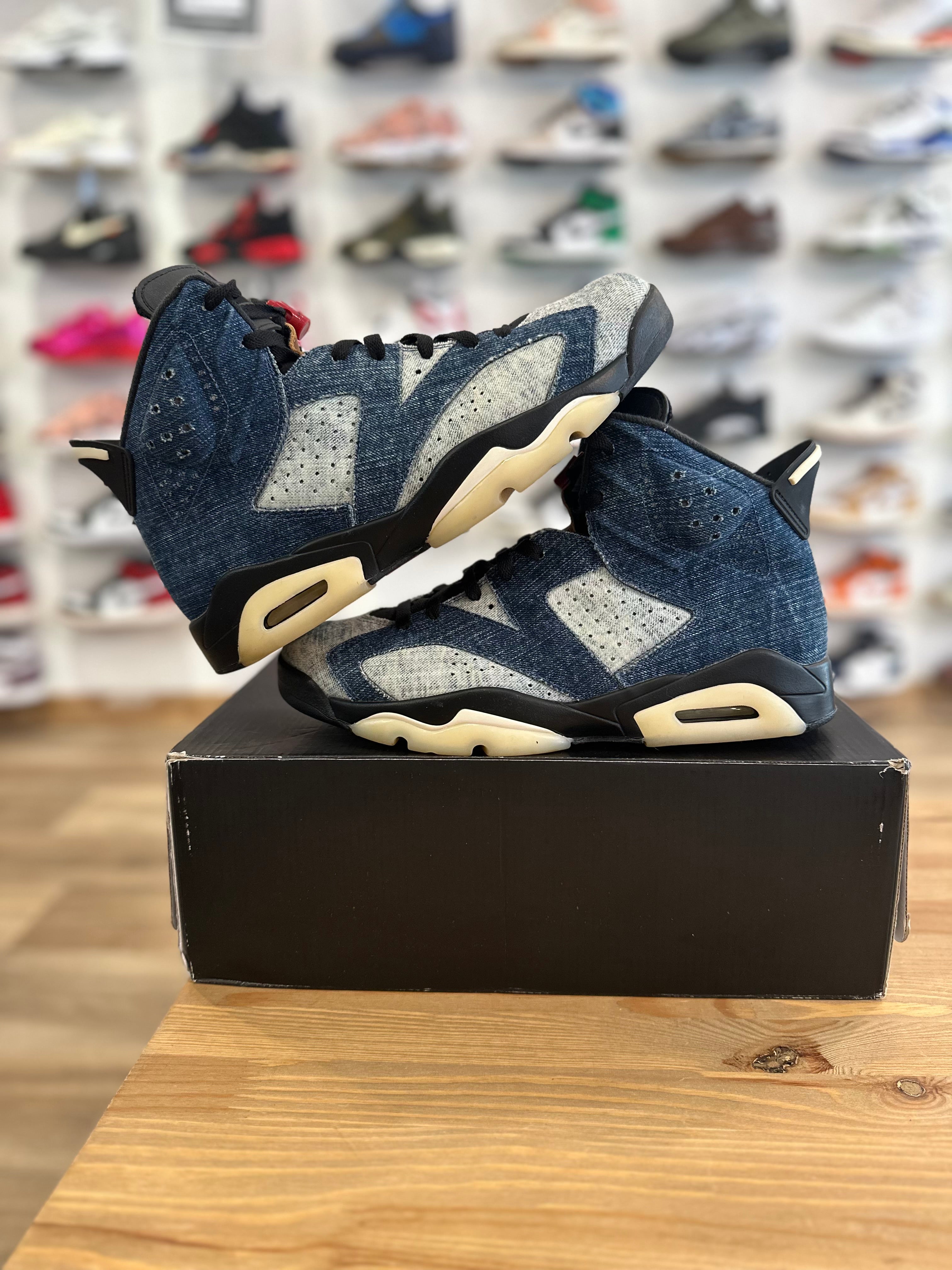 Nike Jordan 6 rétro washed denim ( taille 45 )