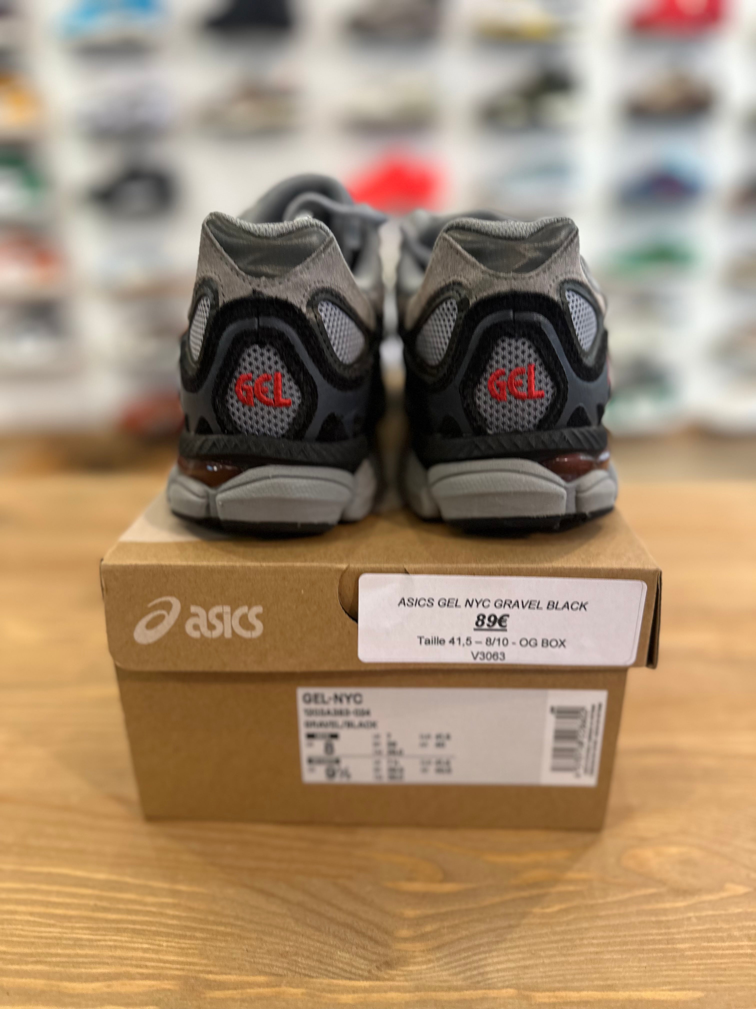 Asics gel nyc Gravel black ( taille 41,5)