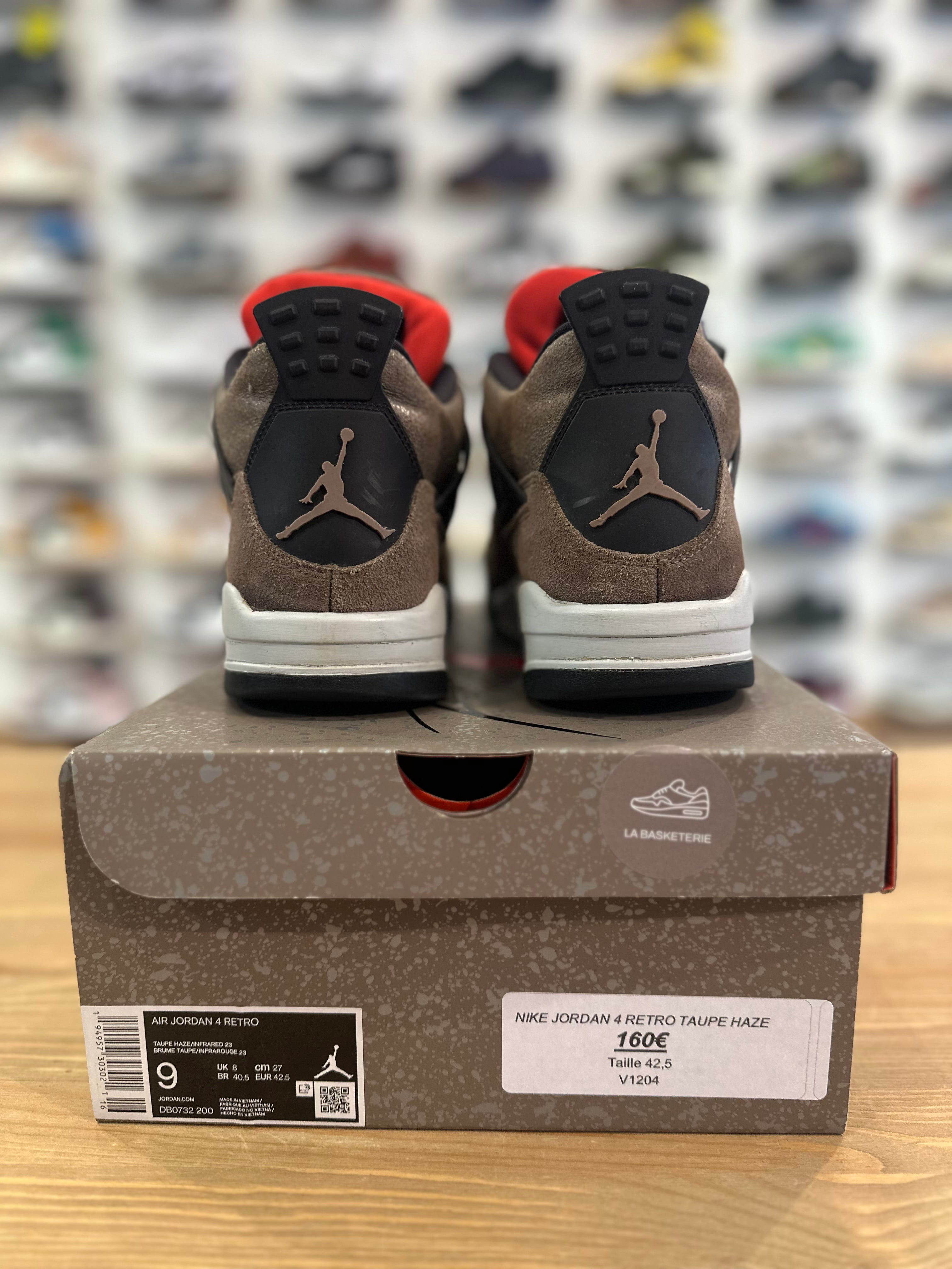 Nike Jordan 4 rétro taupe haze