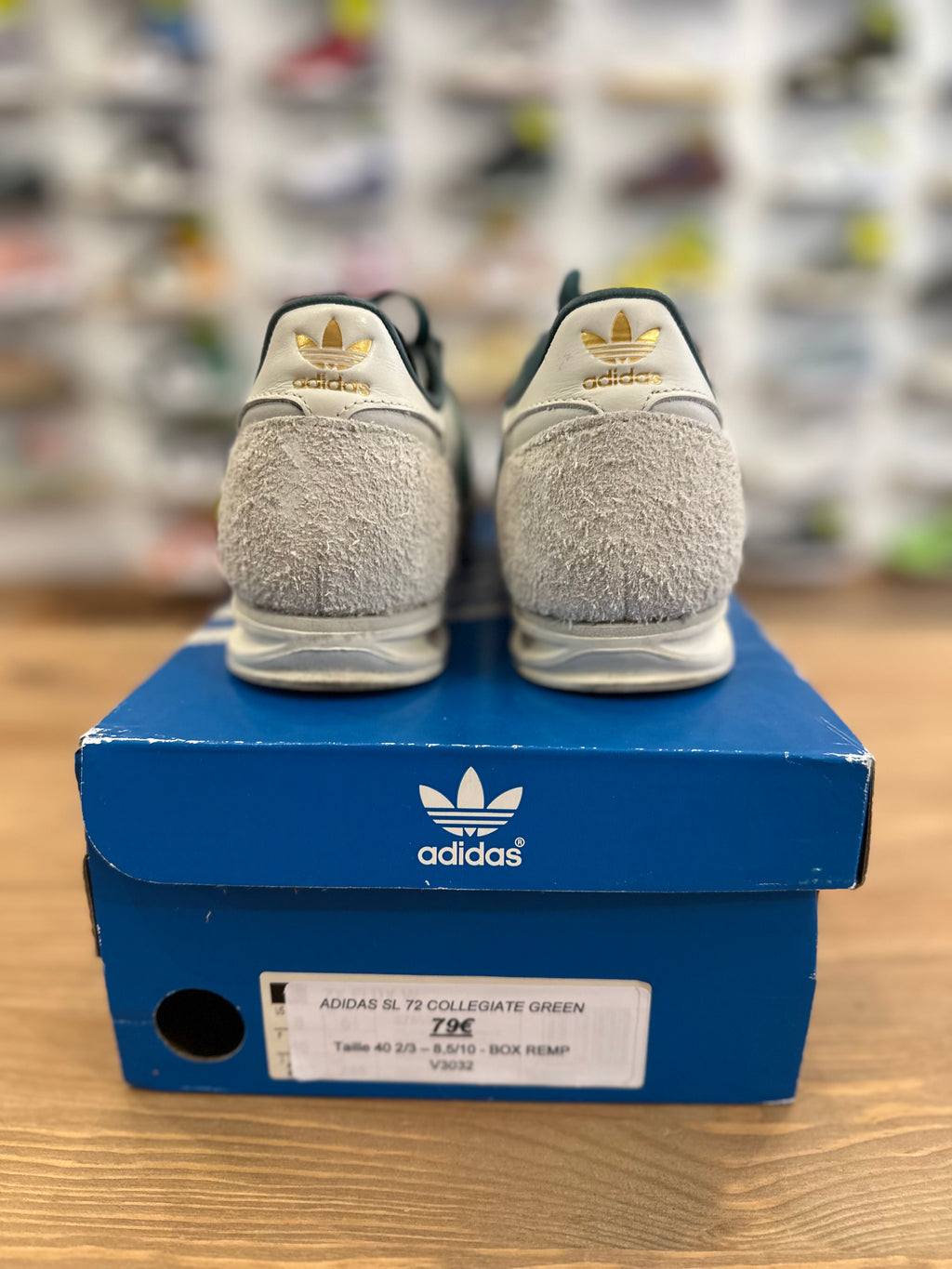 Adidas sl 72 collegiate Green ( taille 40 2/3 )