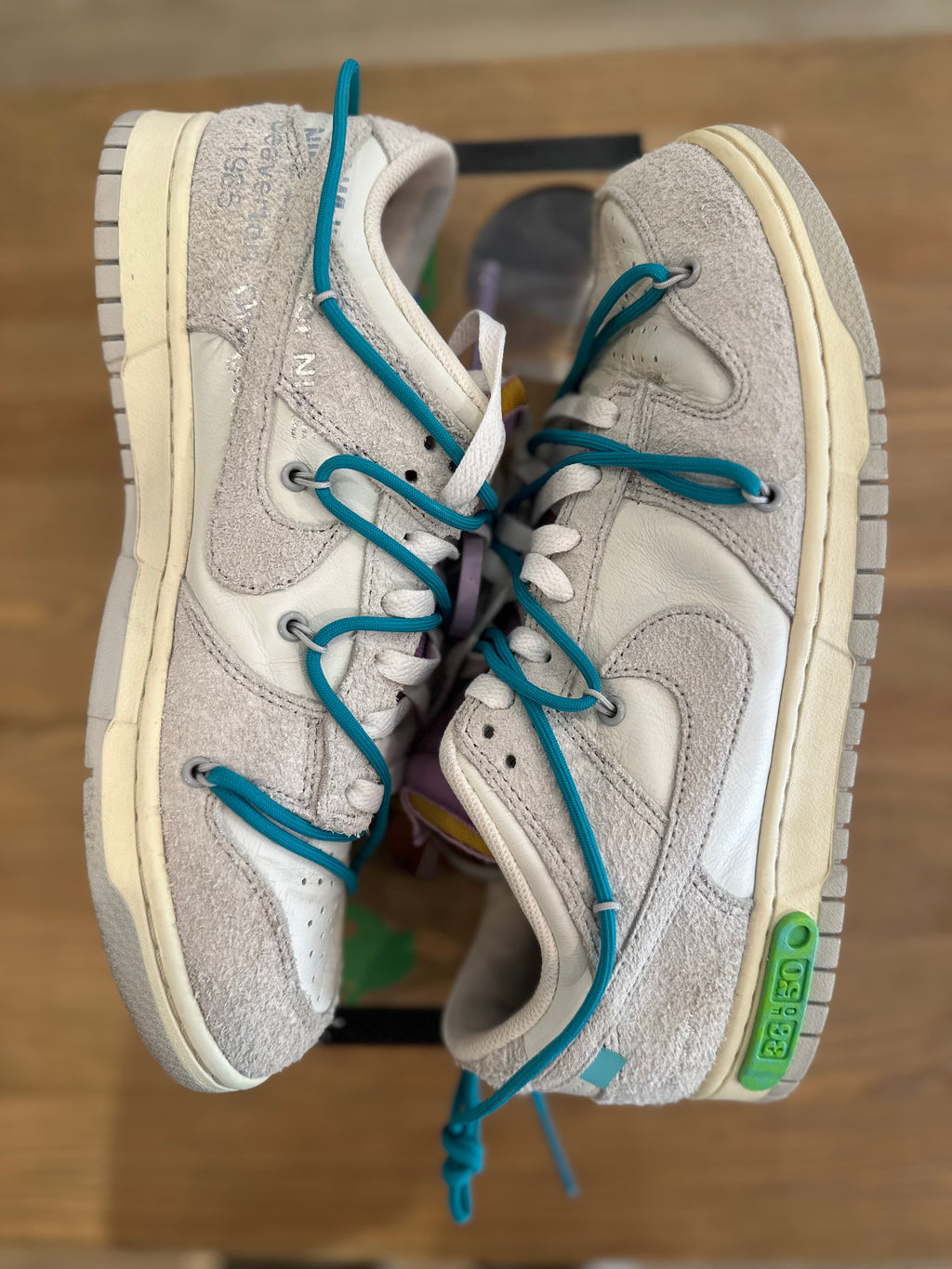 Nike dunk low off White lot 30 ( taille 44,5 )
