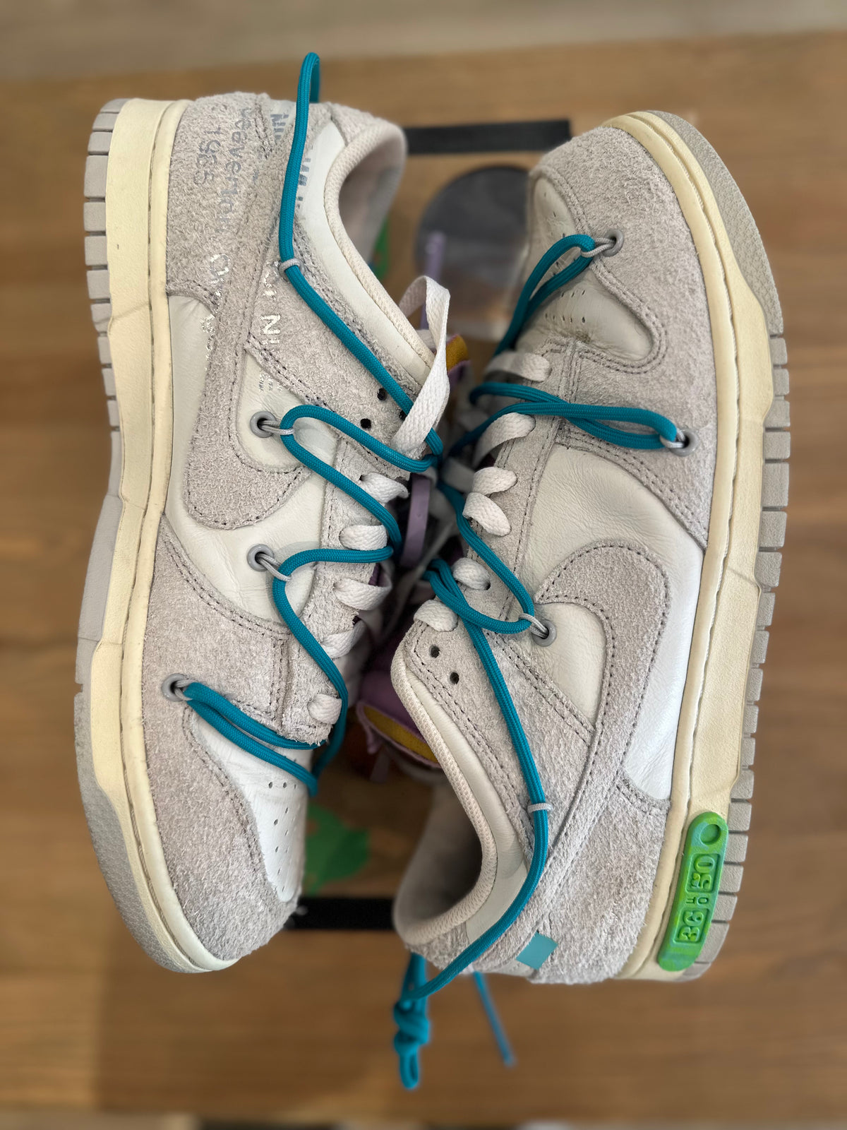 Nike dunk low off White lot 30 ( taille 44,5 )