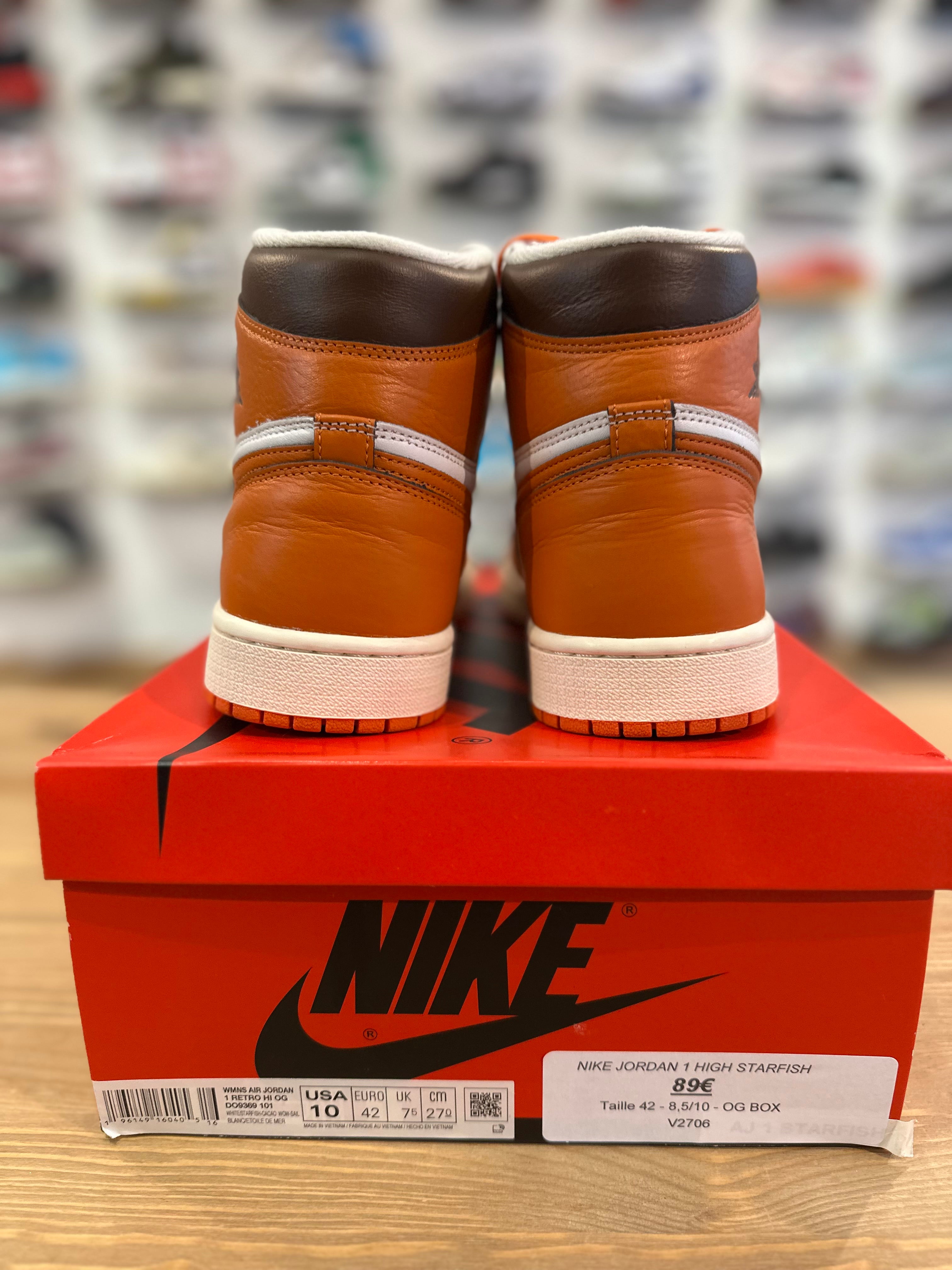 Nike Jordan 1 high starfish ( taille 42 )
