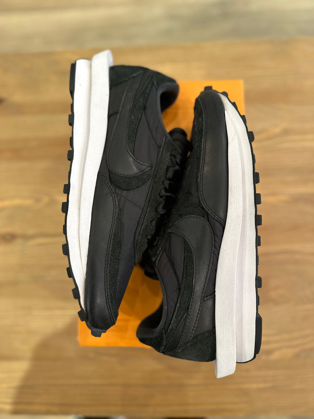 Nike ldwaffle sacai black nylon ( taille 44 )