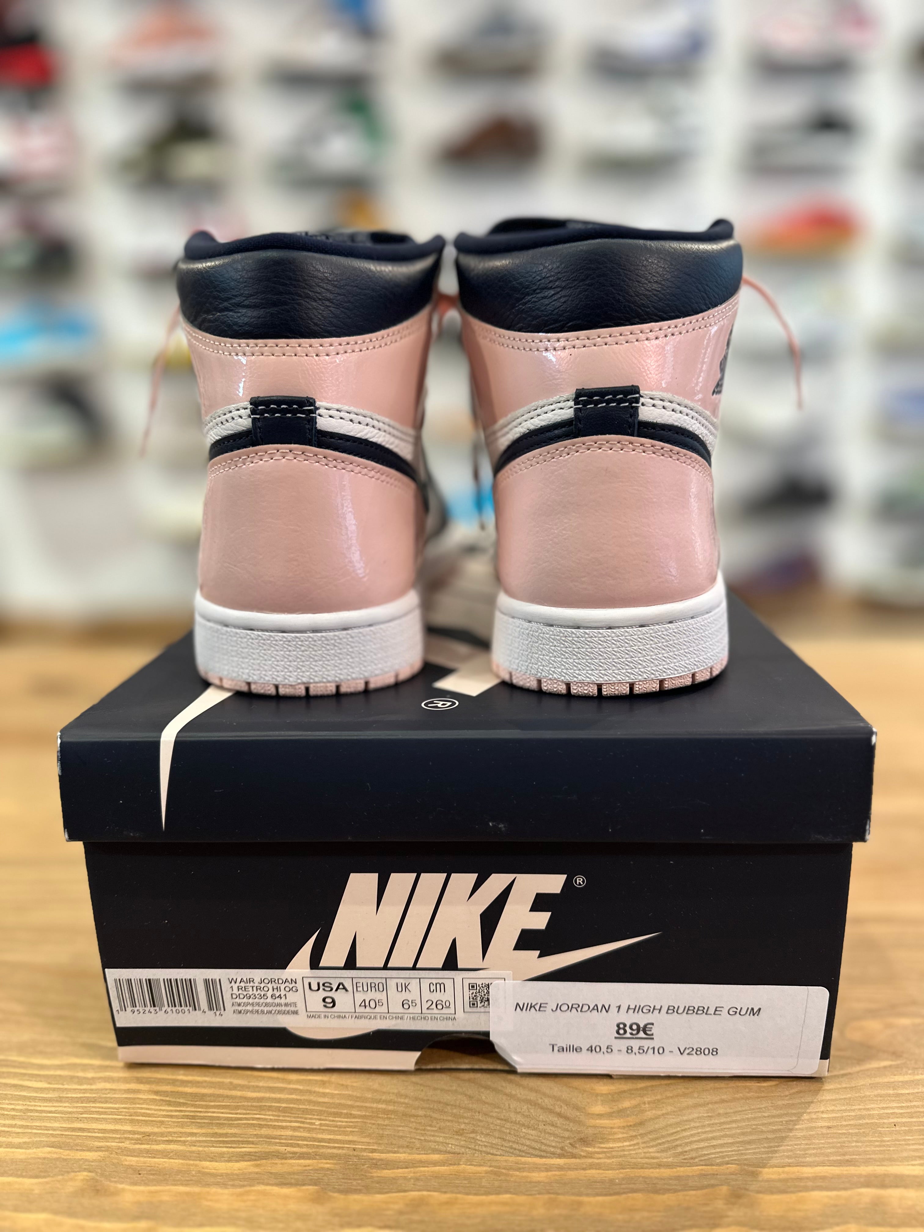 Nike Jordan 1 high bubble gum ( taille 40,5 )