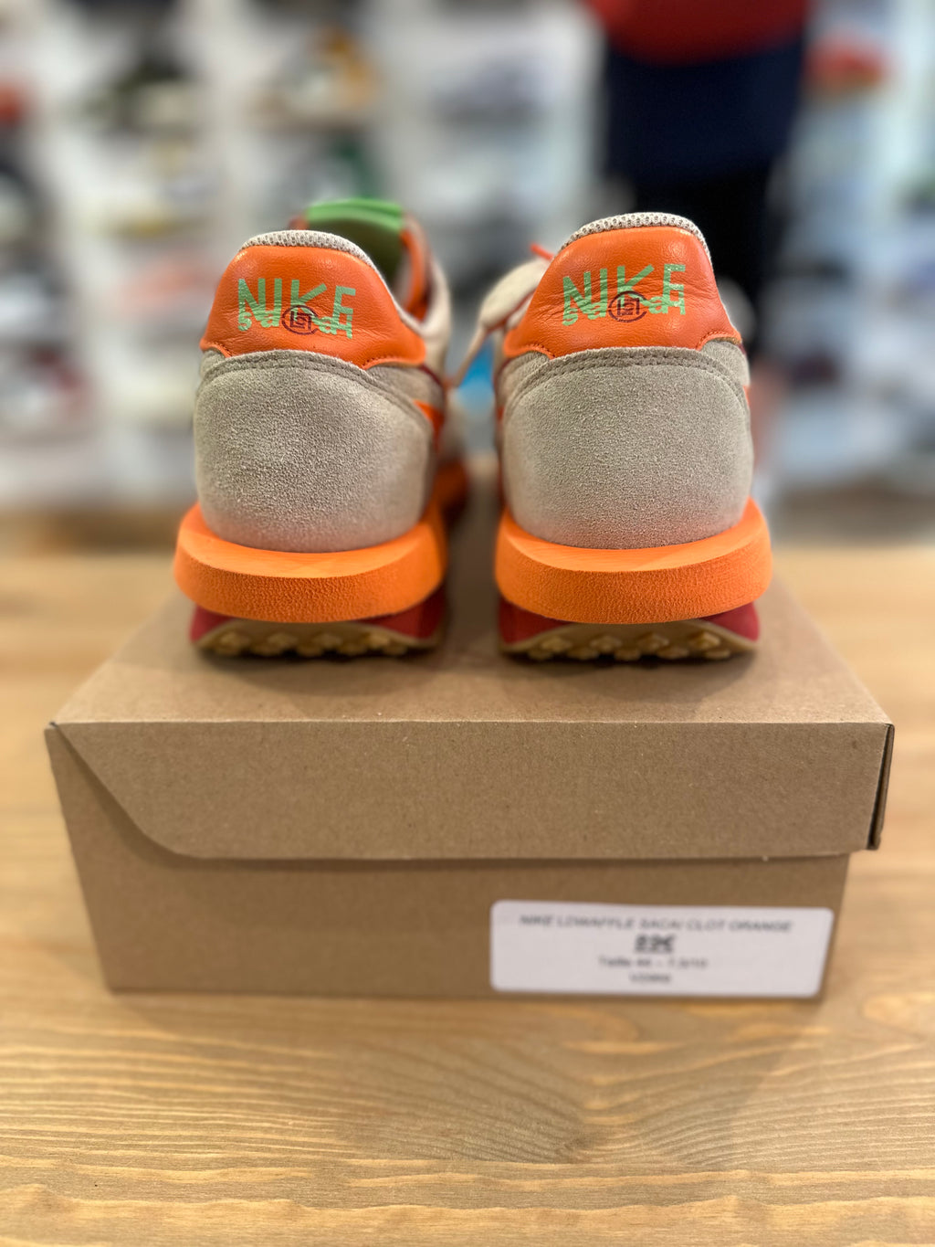 Nike ldwaffle sacai clot orange ( taille 44 )