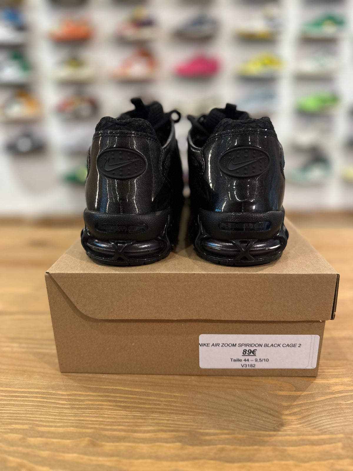 Nike air zoom spiridon black cage 2 ( taille 44 )