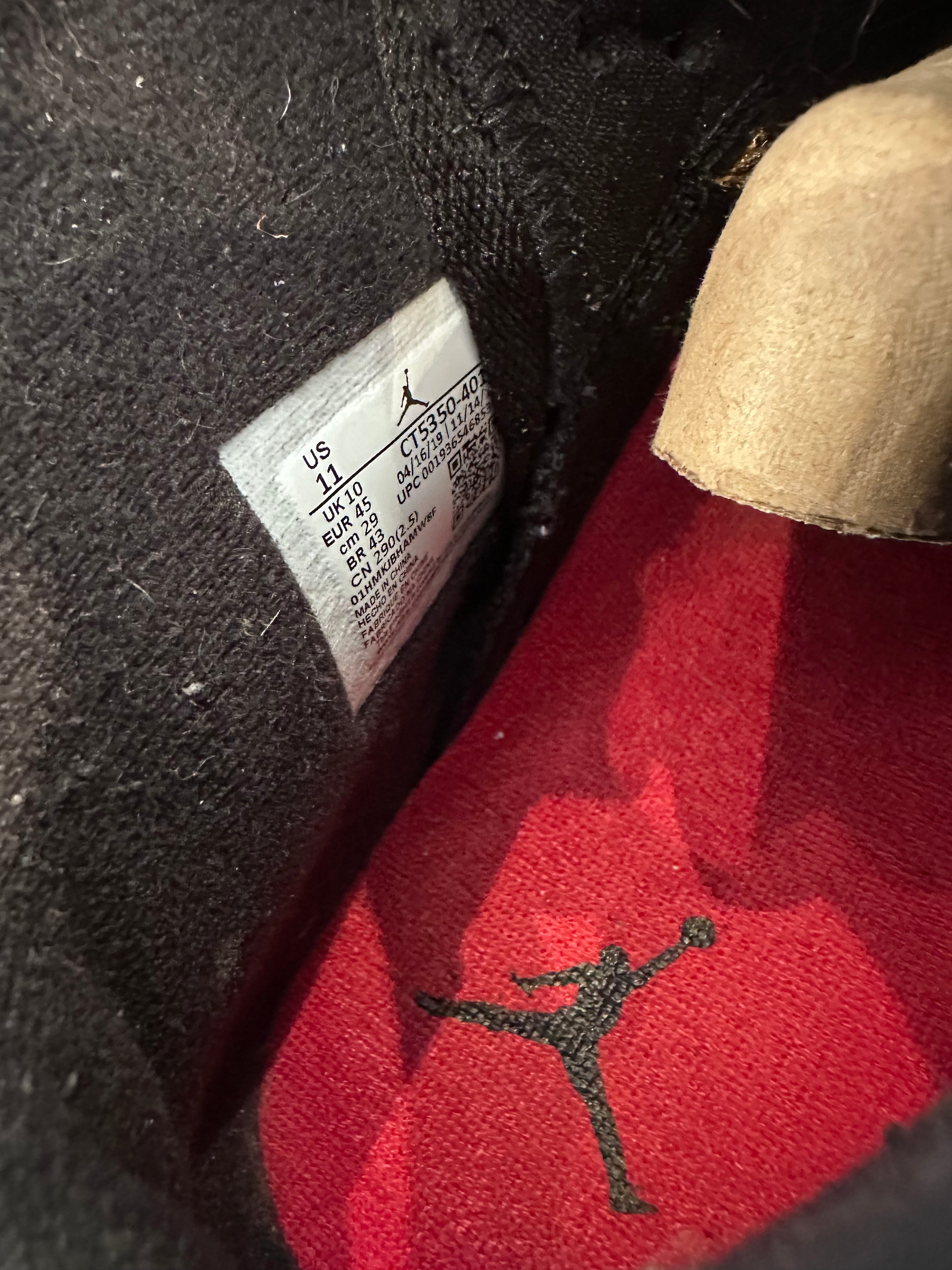 Nike Jordan 6 rétro washed denim ( taille 45 )