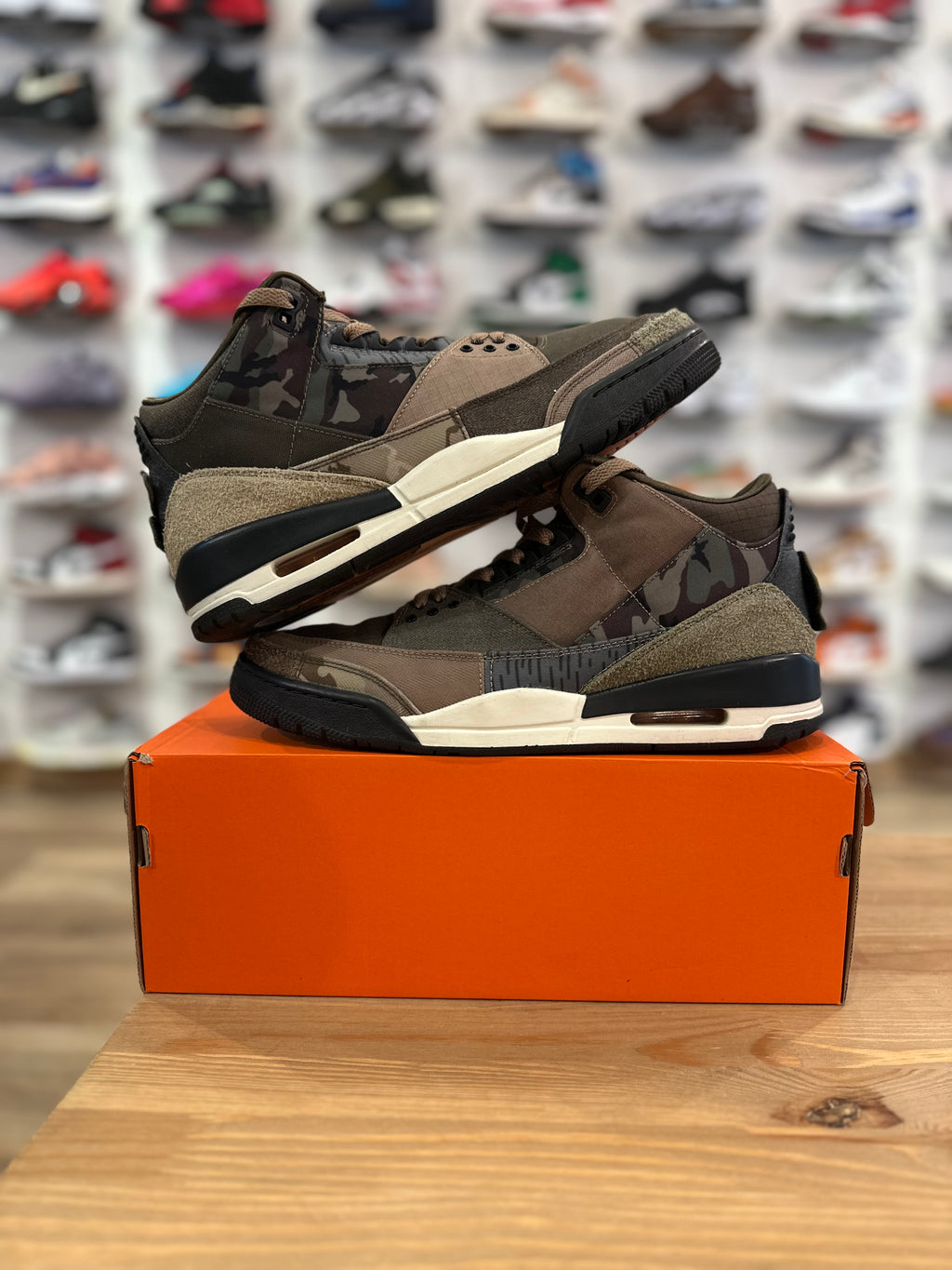 Nike Jordan 3 rétro patchwork ( taille 45 )