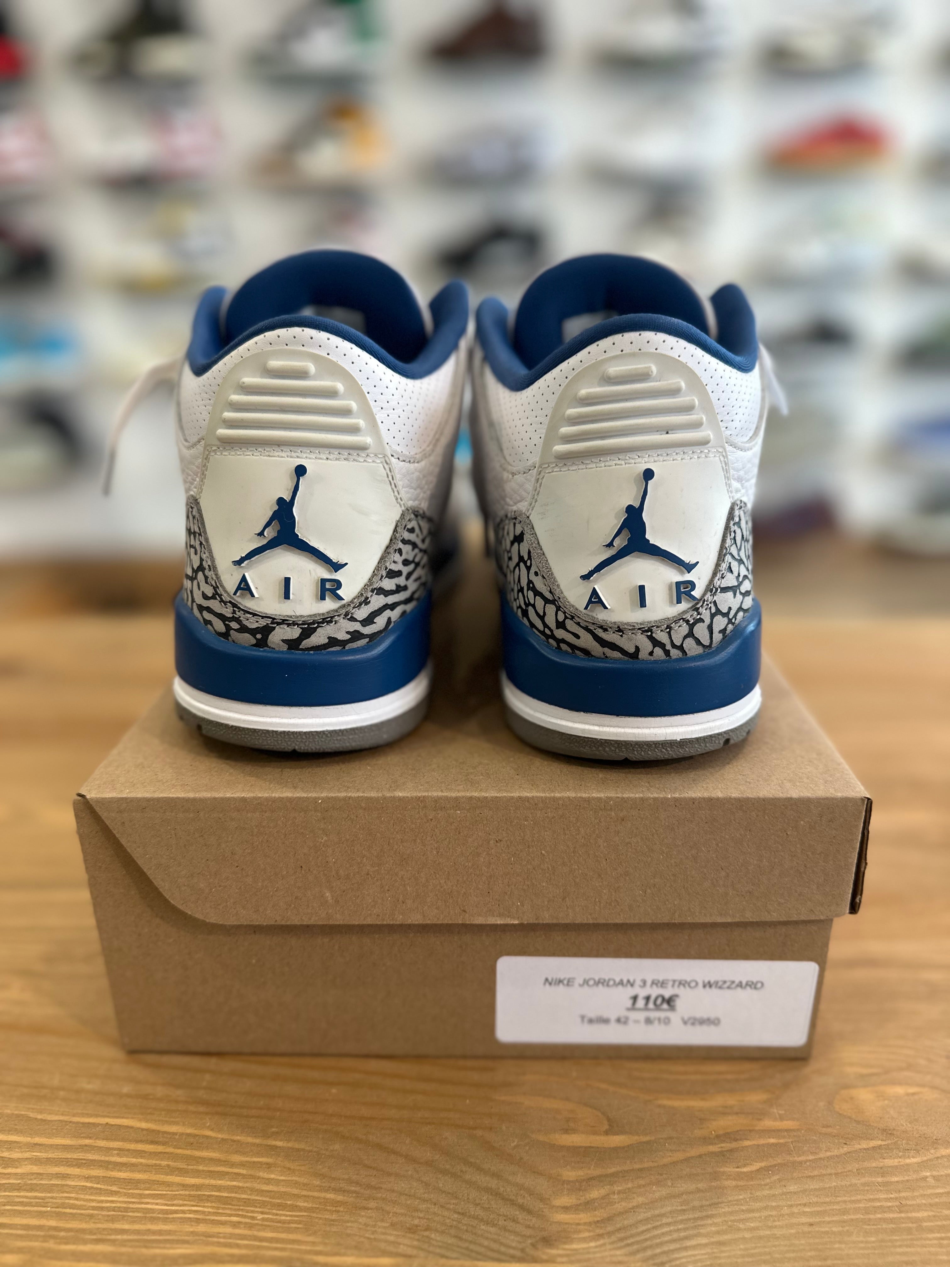 Nike Jordan 3 rétro wizzard ( taille 42 )