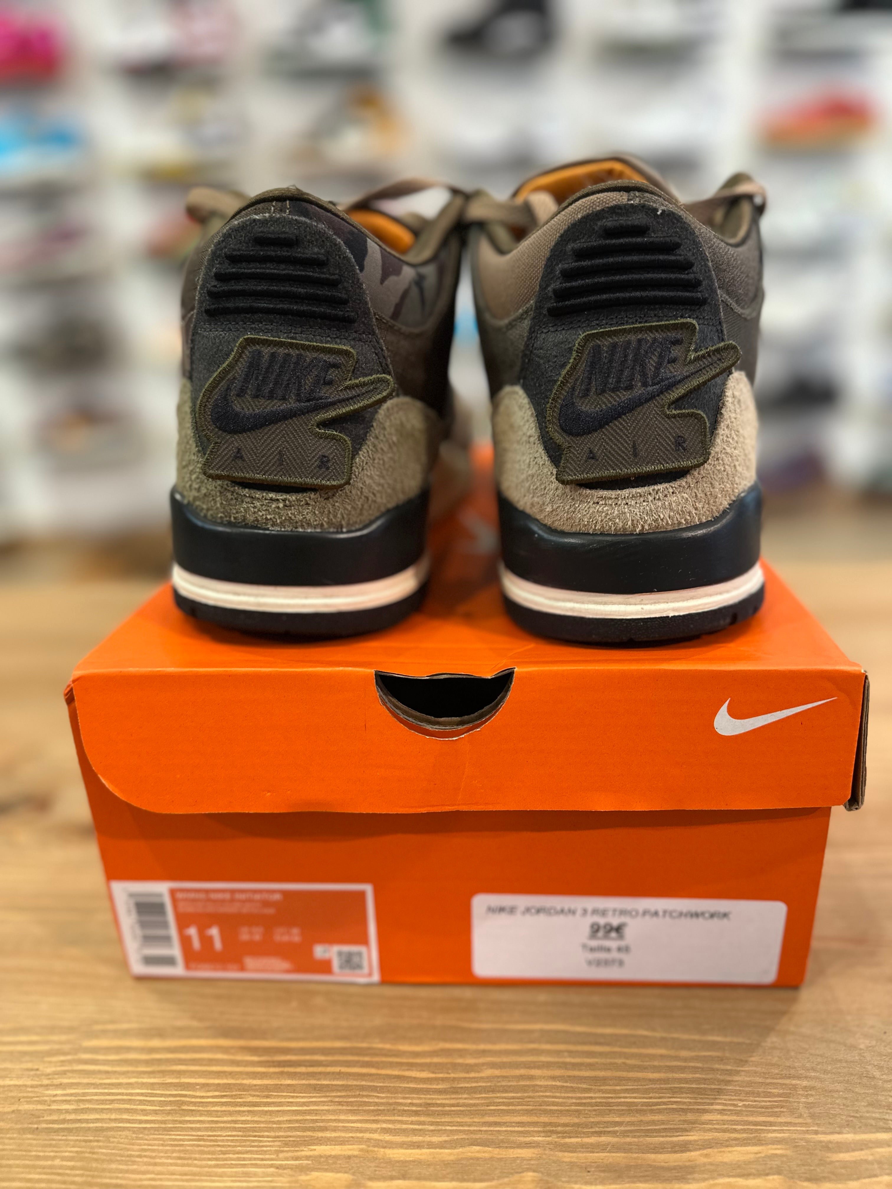 Nike Jordan 3 rétro patchwork ( taille 45 )