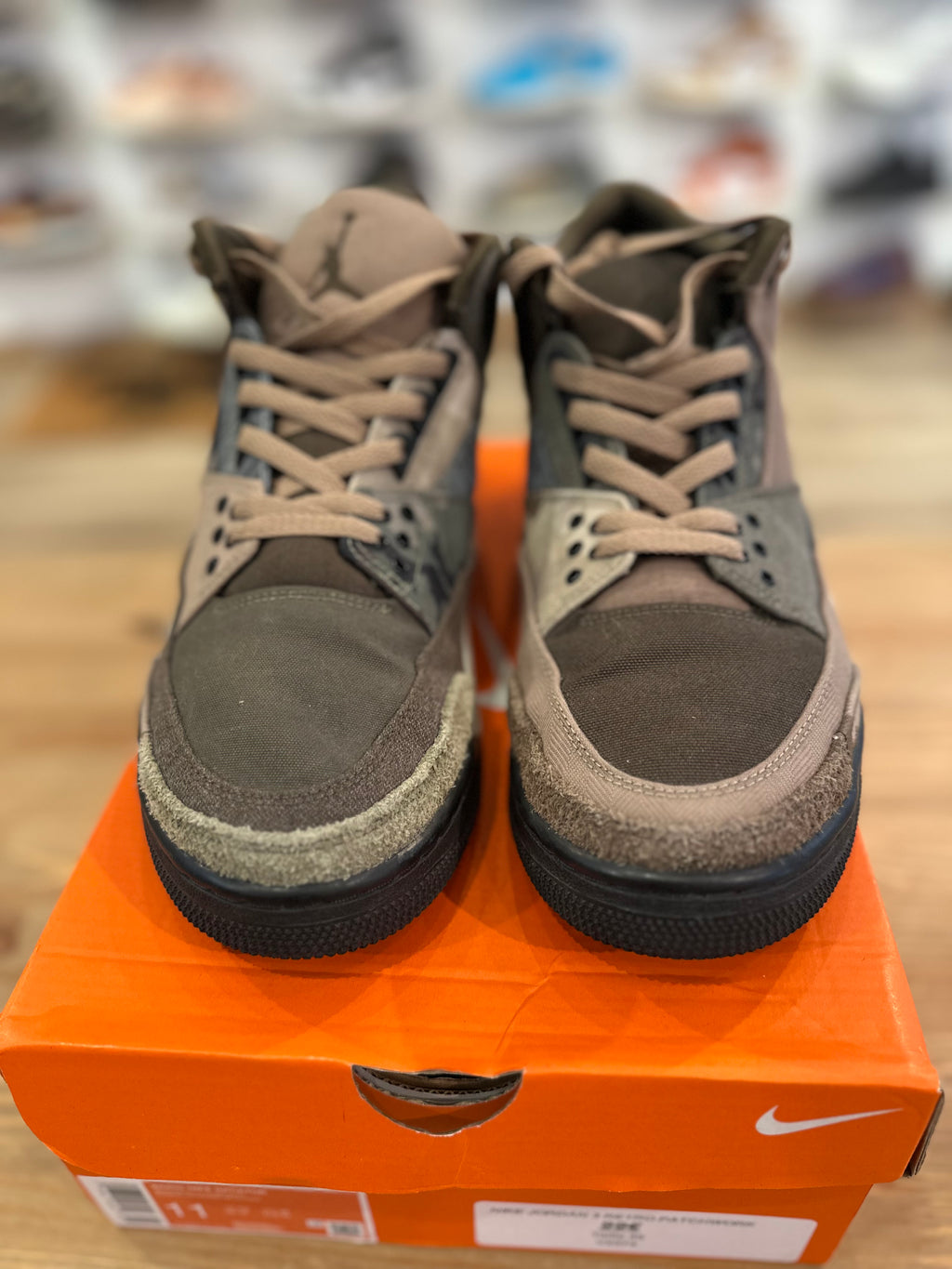 Nike Jordan 3 rétro patchwork ( taille 45 )