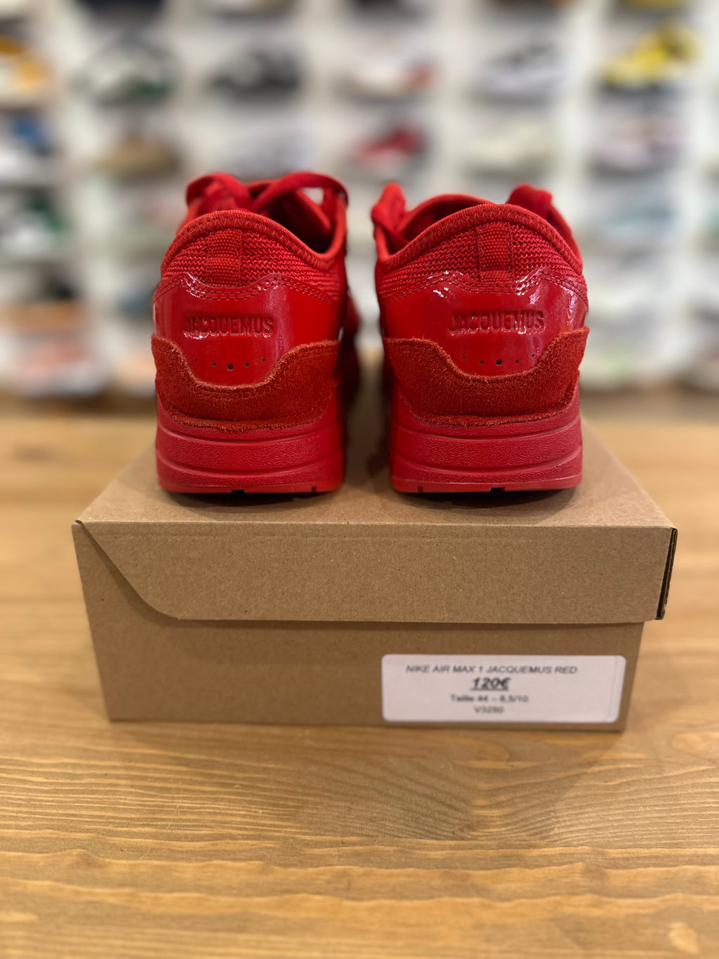 Nike air Max 1 jacquemus red ( taille 44 )