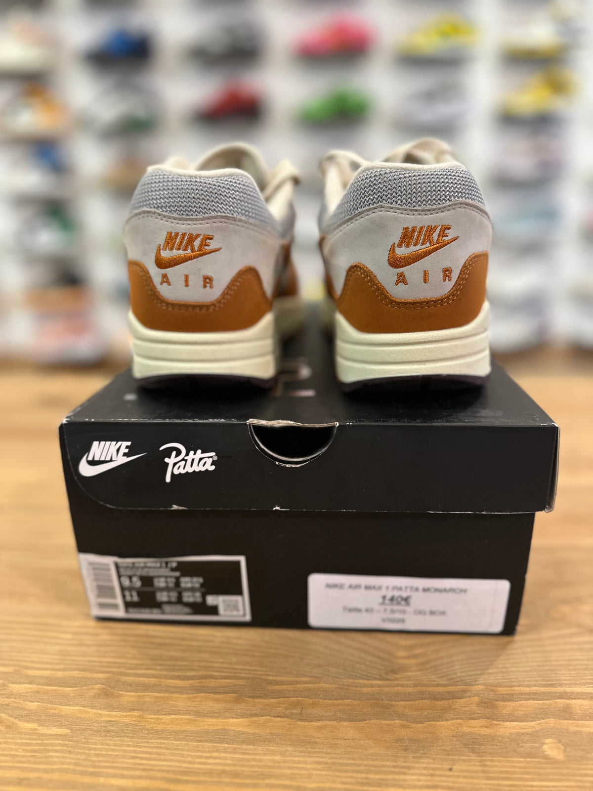 Nike air Max 1 Patta monarch ( taille 43 )