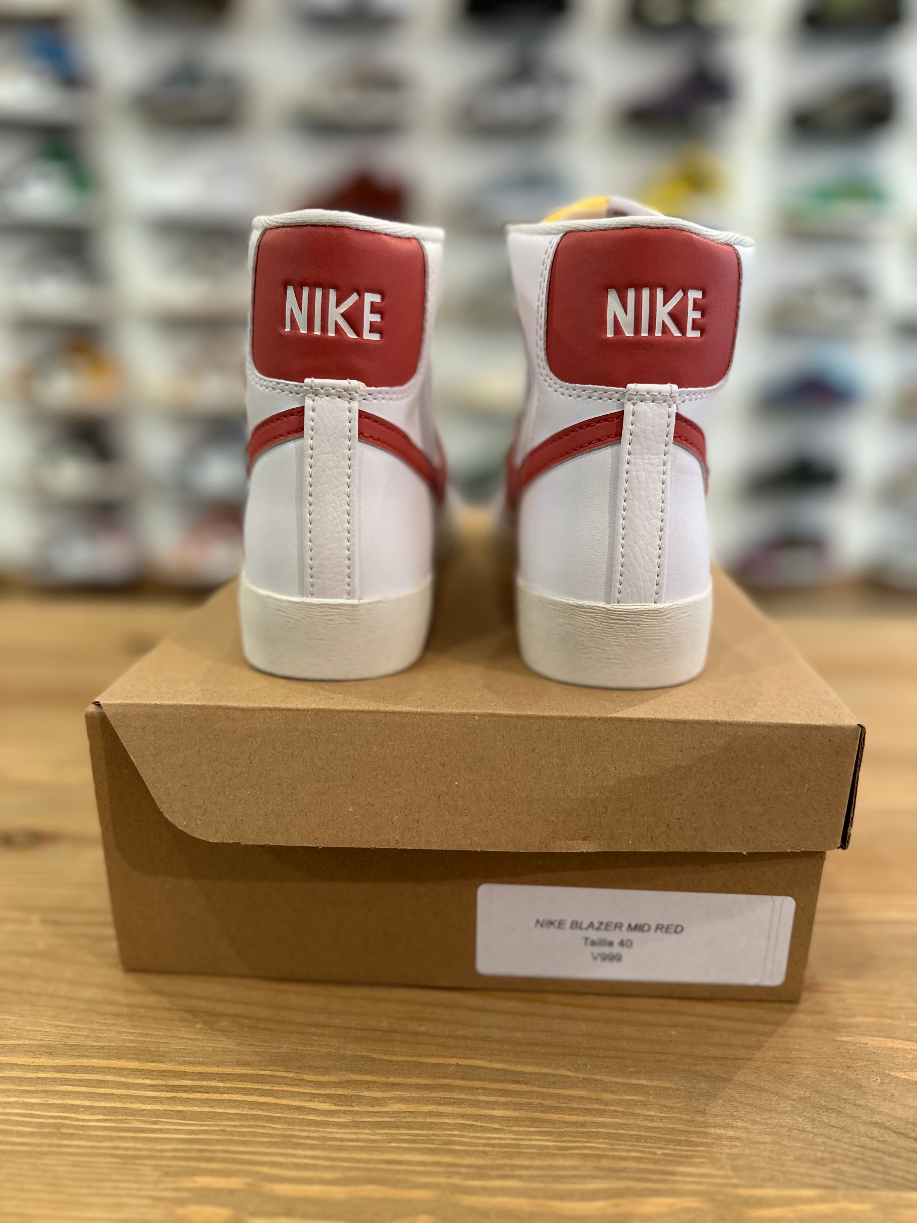 Nike blazer mid red ( taille 40 )