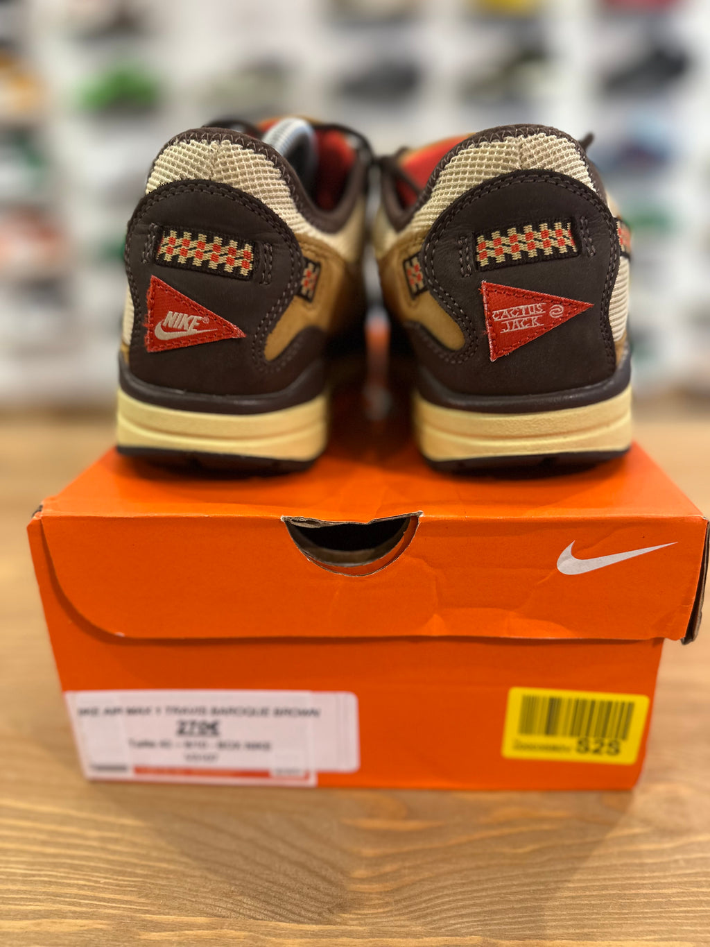 Nike air Max 1 Travis Scott baroque Brown ( taille 42 )