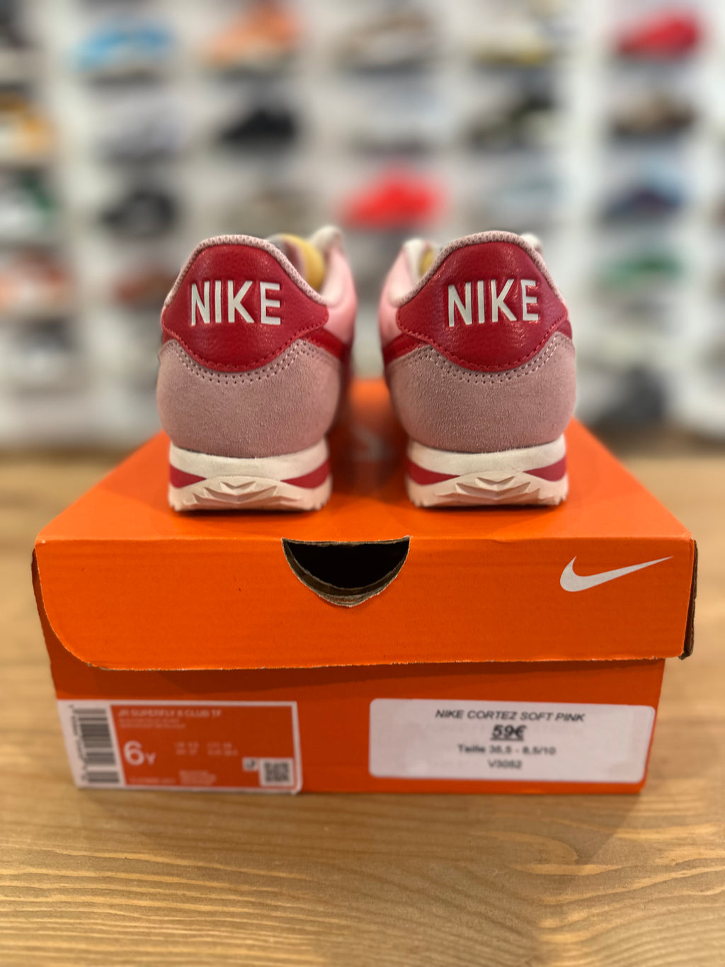 Nike Cortez soft pink ( taille 35,5 )