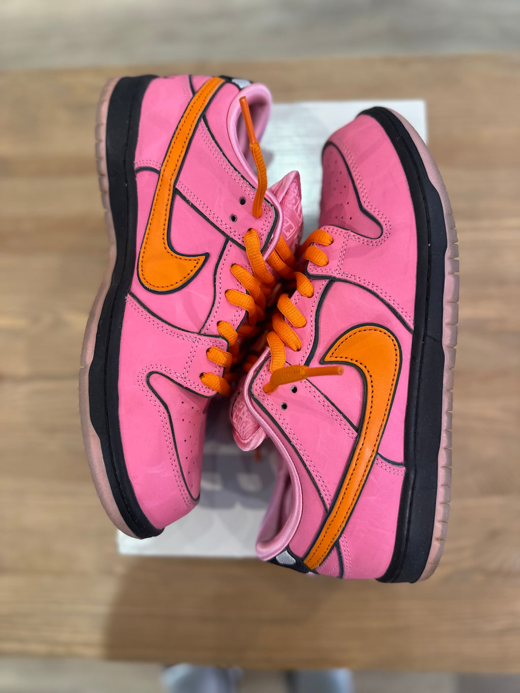Nike sb dunk low powerpuff pink blossom ( taille 44 )