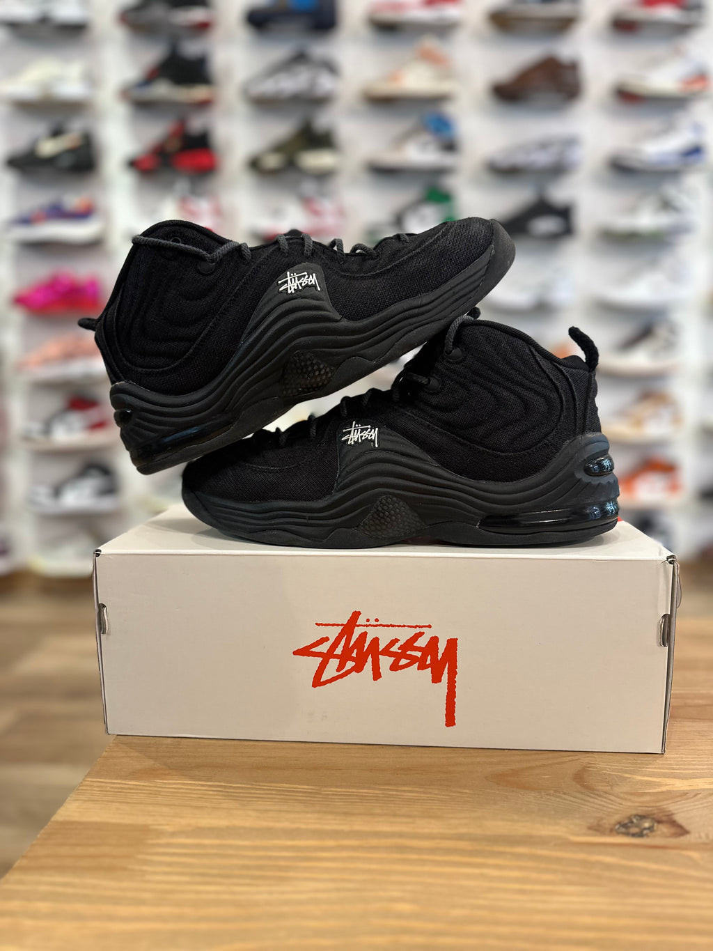Nike air penny 2 stussy black ( taille 44 )