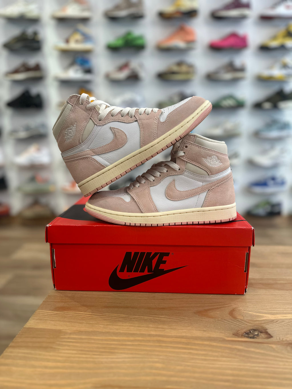 Nike Jordan 1 high washed pink ( taille 38 )
