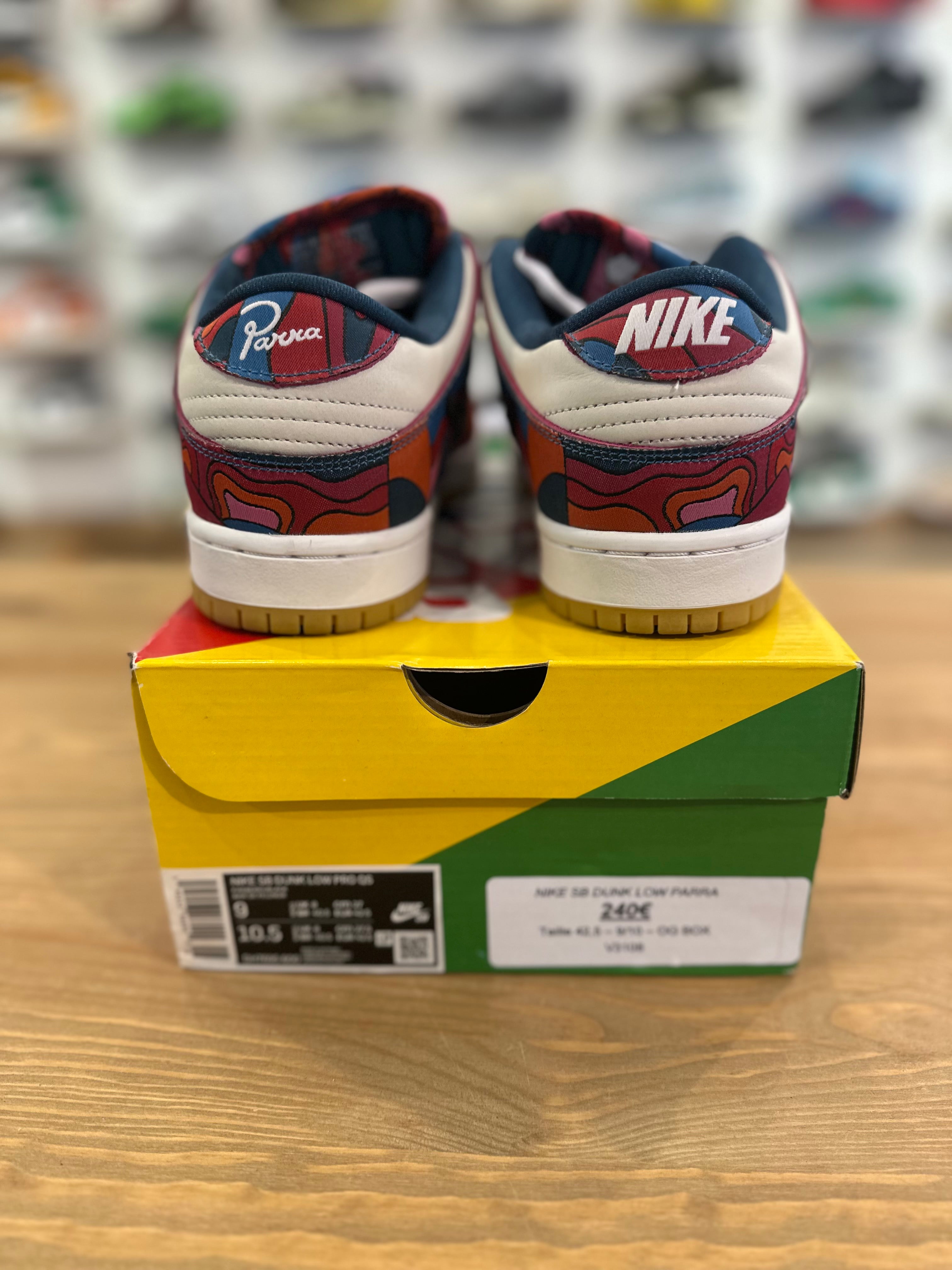 Nike sb dunk low parra ( taille 42,5 )