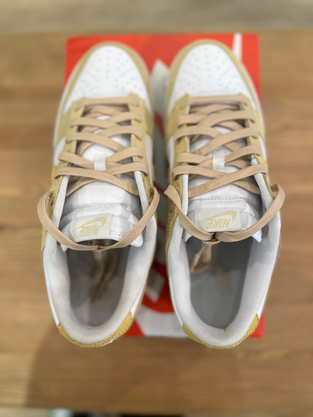 Nike dunk low alabaster corduroy ( taille 47,5 )