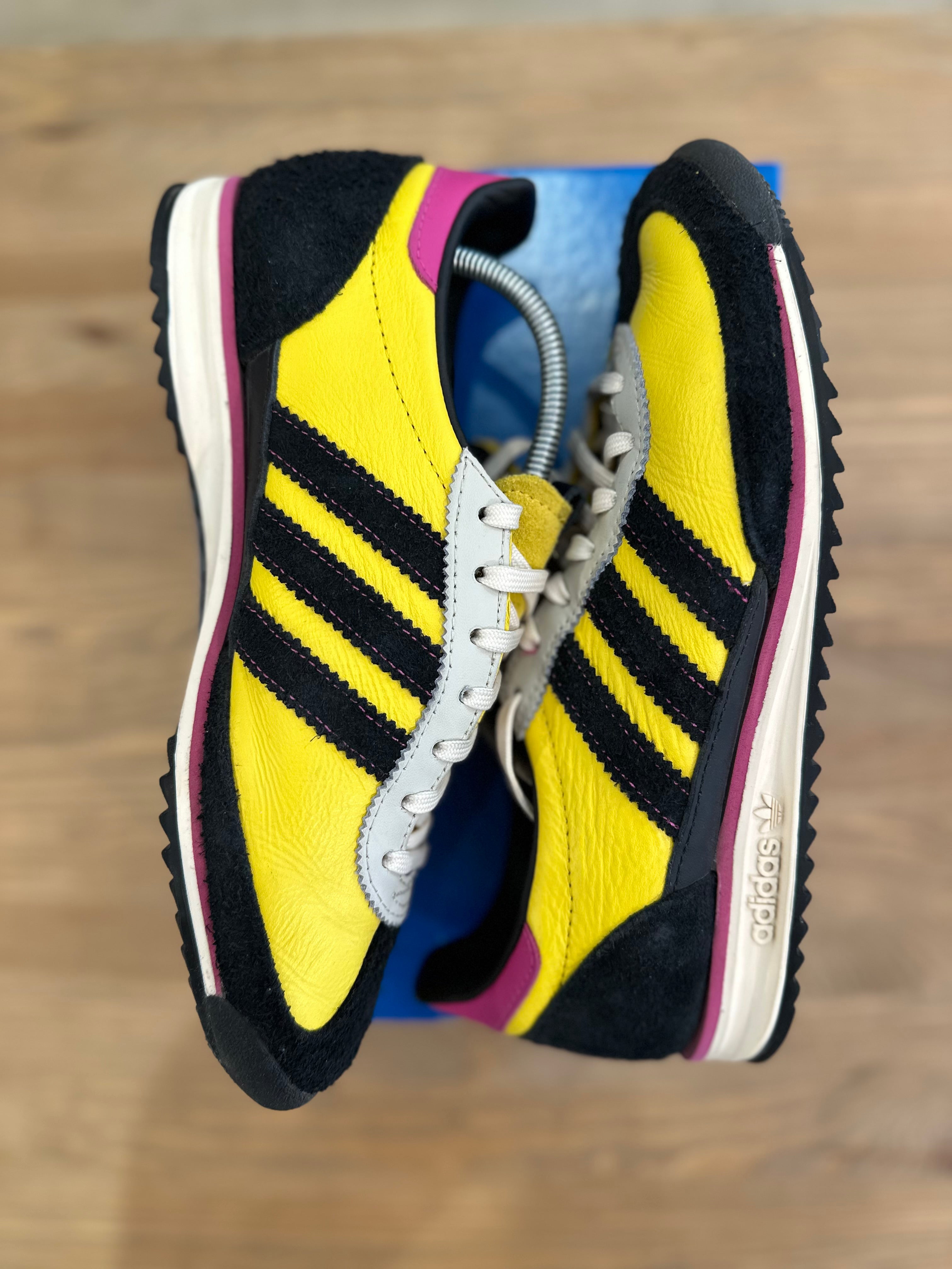 Adidas sl72 black yellow fuchsia ( taille 39 1/3 )