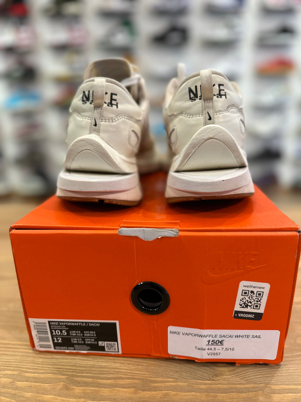 Nike sacai vaporwaffle White sail ( taille 44,5 )