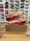 Nike Jordan 5 low soft pink ( taille 41 )