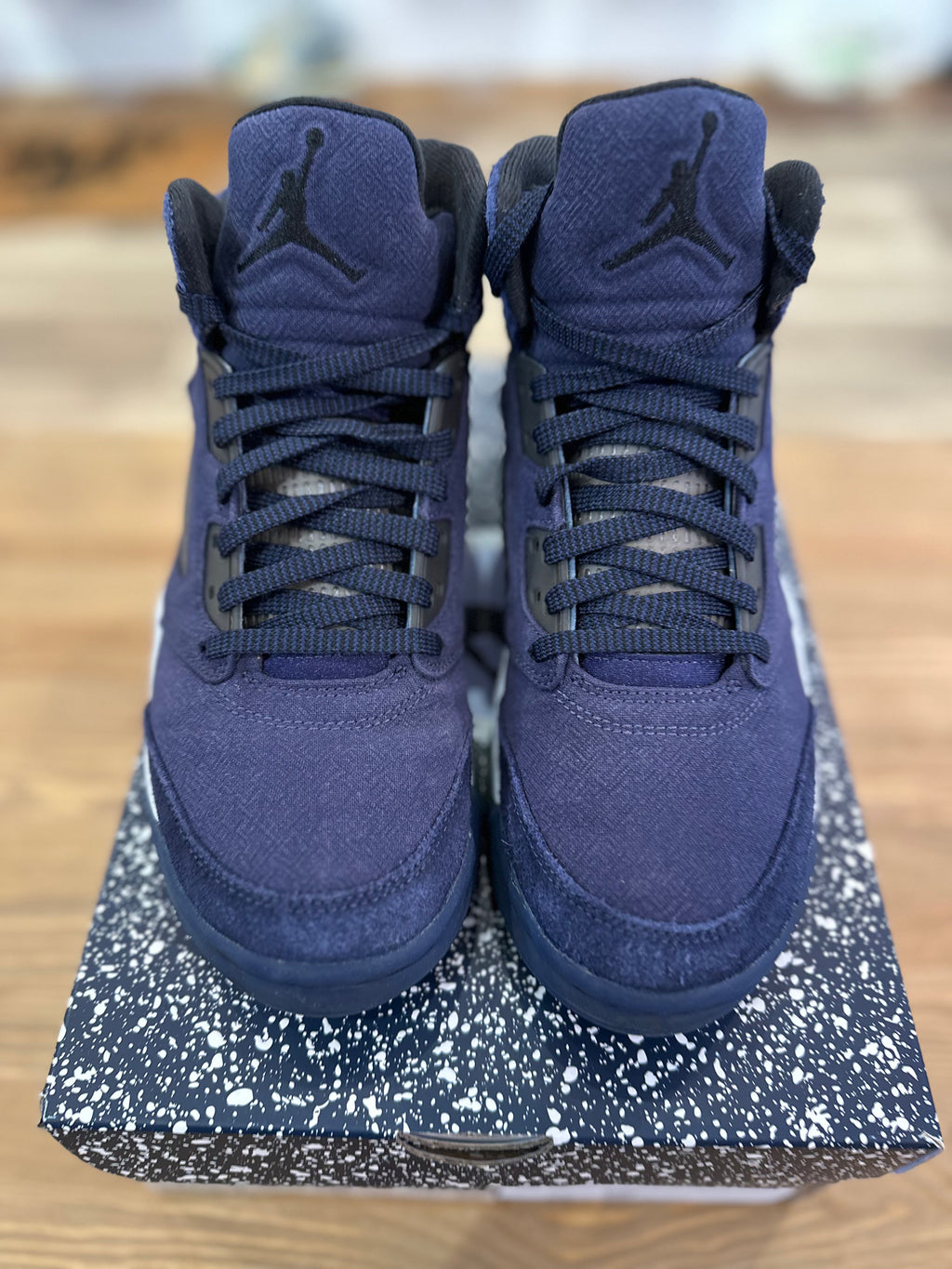 Nike Jordan 5 rétro se midnight navy ( taille 41 )