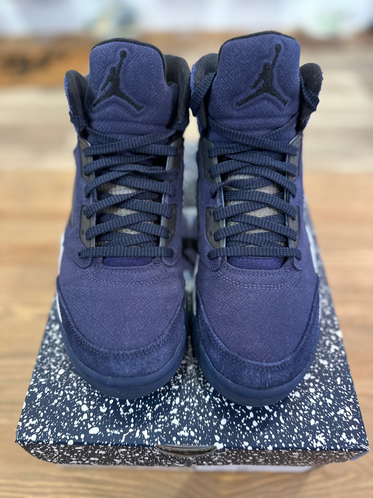 Nike Jordan 5 rétro se midnight navy ( taille 41 )
