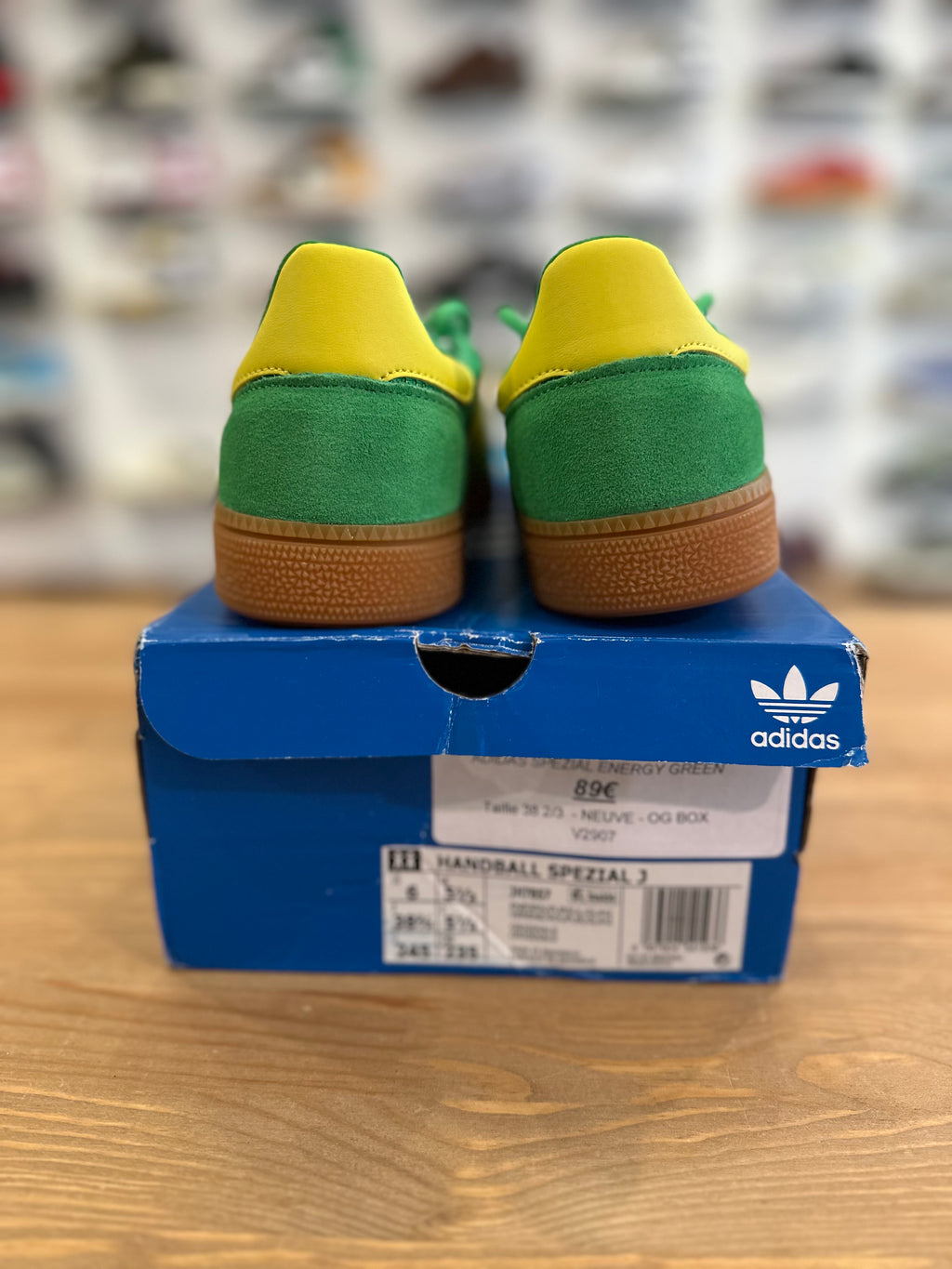 Adidas Spezial energy Green ( taille 38 2/3 )