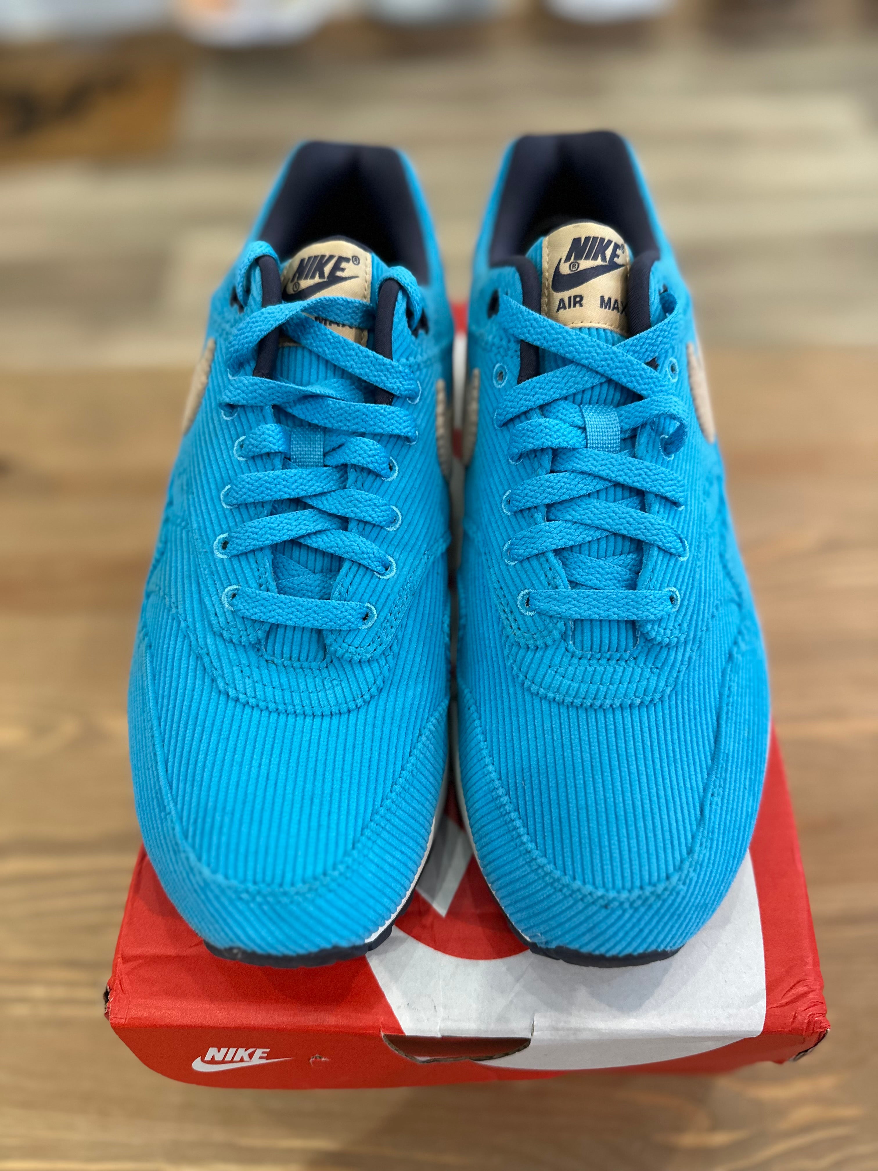 Nike air Max 1 corduroy baltic blue ( taille 42 )