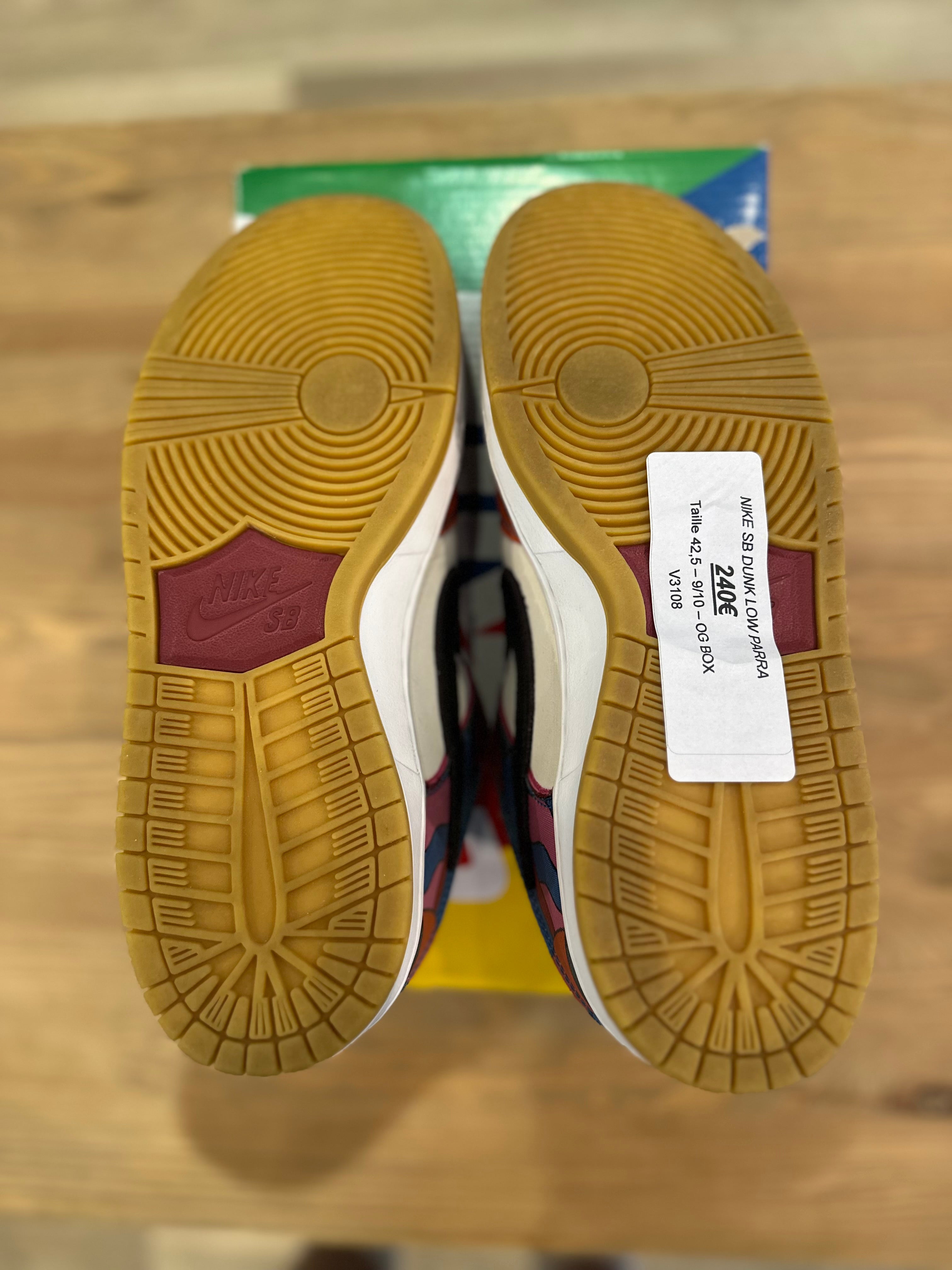 Nike sb dunk low parra ( taille 42,5 )