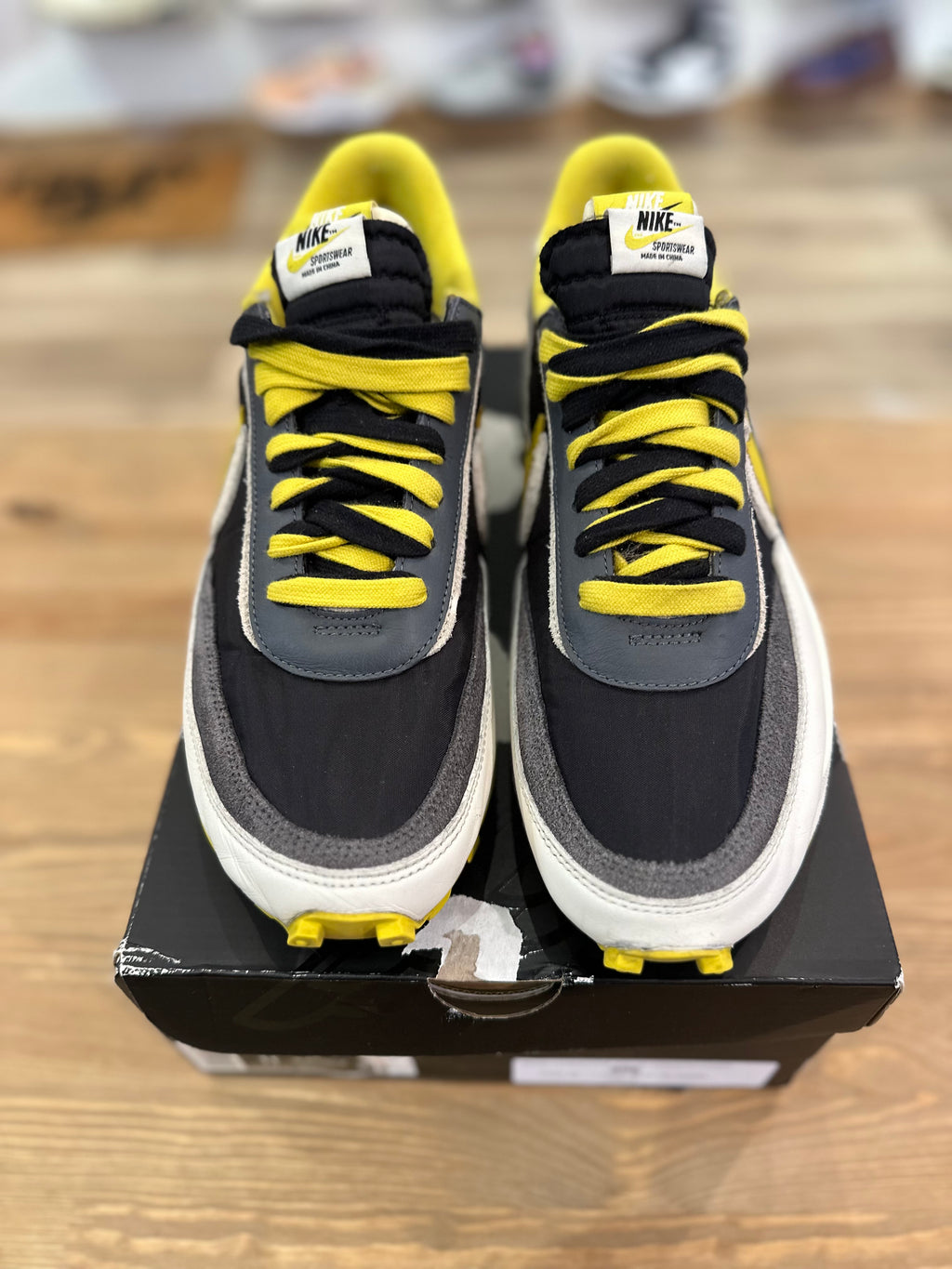 Nike ldwaffle sacai undercover bright yellow ( taille 46 )