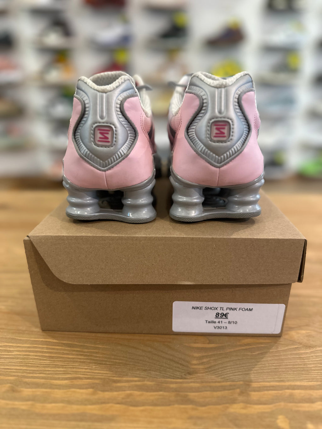 Nike shox tl pink foam ( taille 41 )