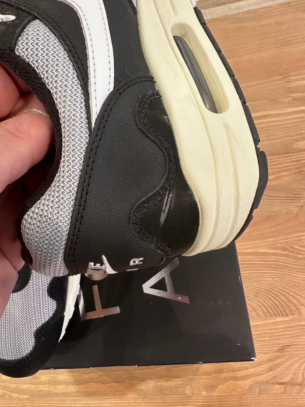 Nike air Max 1 Patta wave black ( taille 43 )