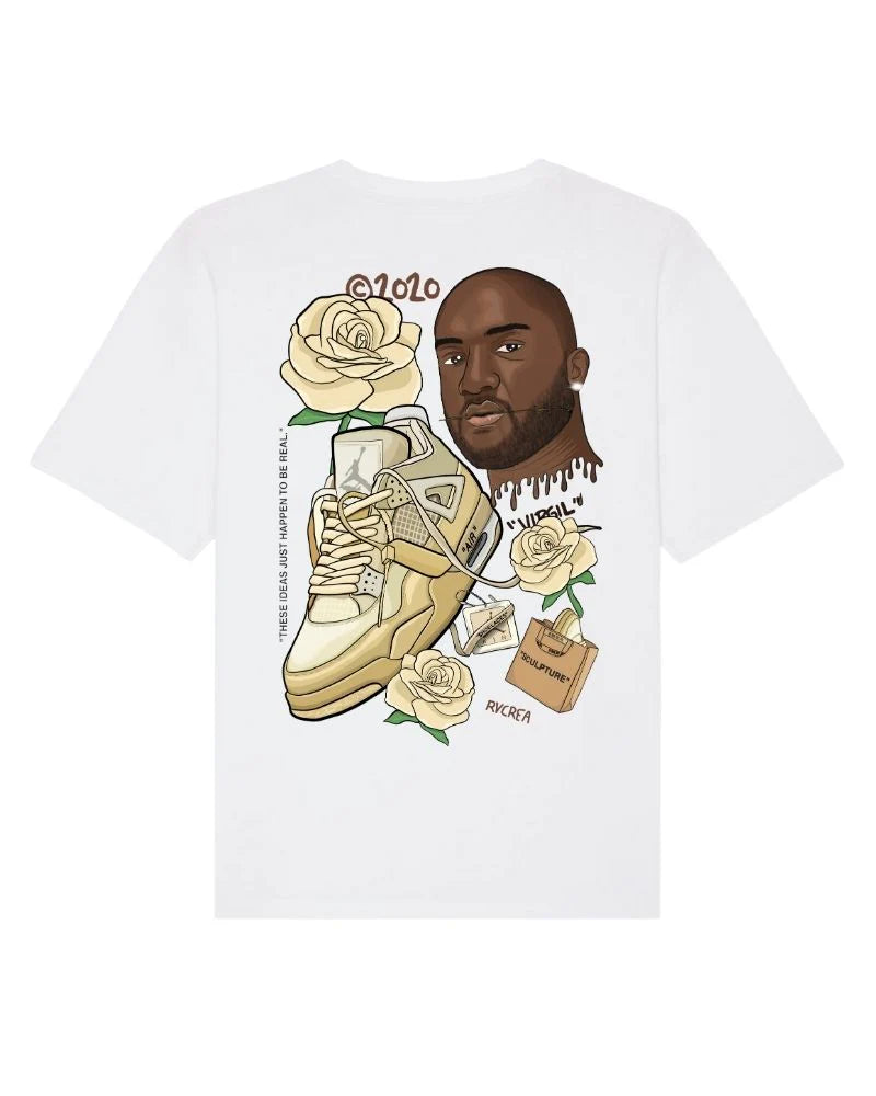 T-shirt off sail 4 White