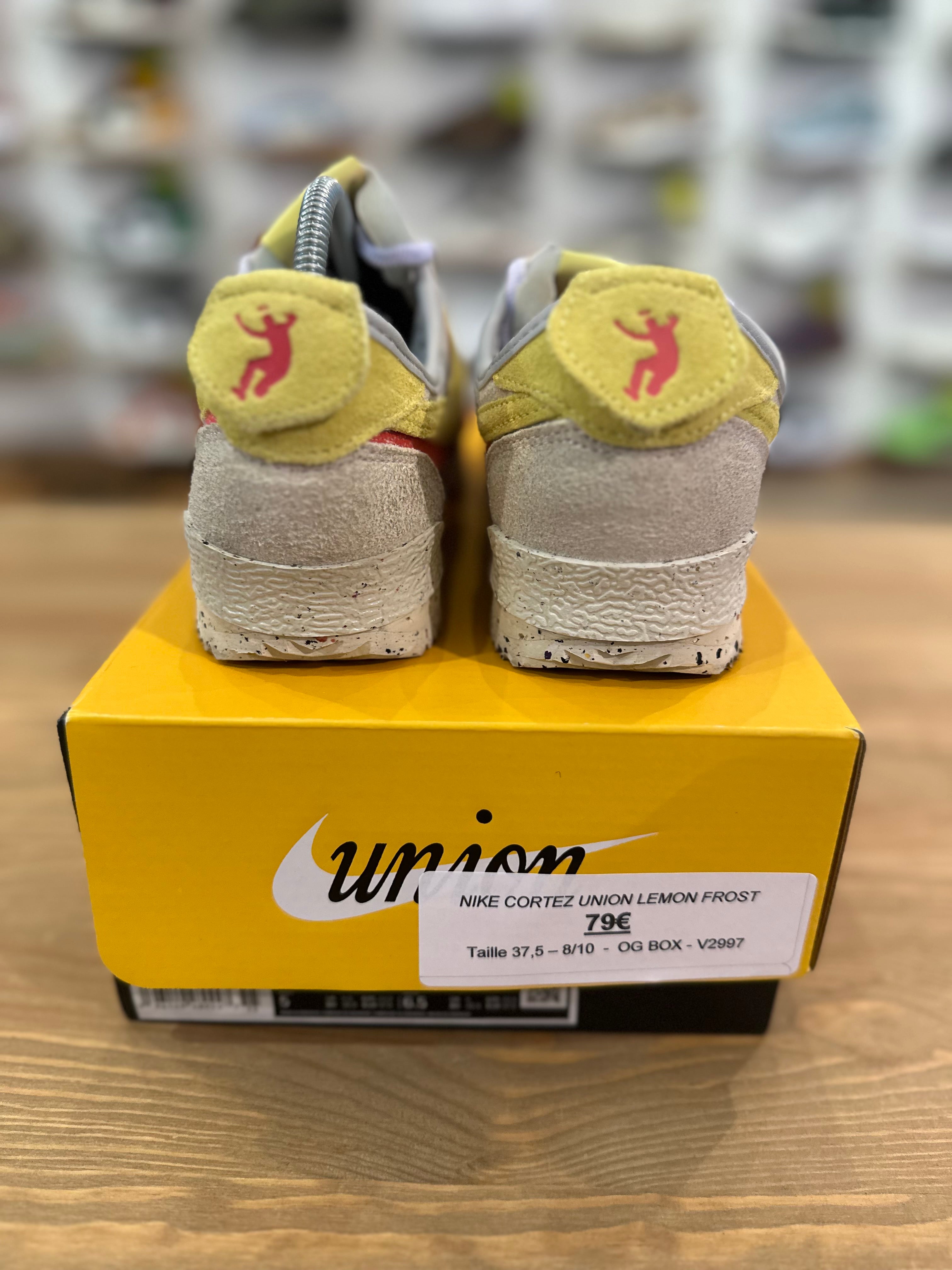 Nike Cortez union lemon frost ( taille 37,5 )