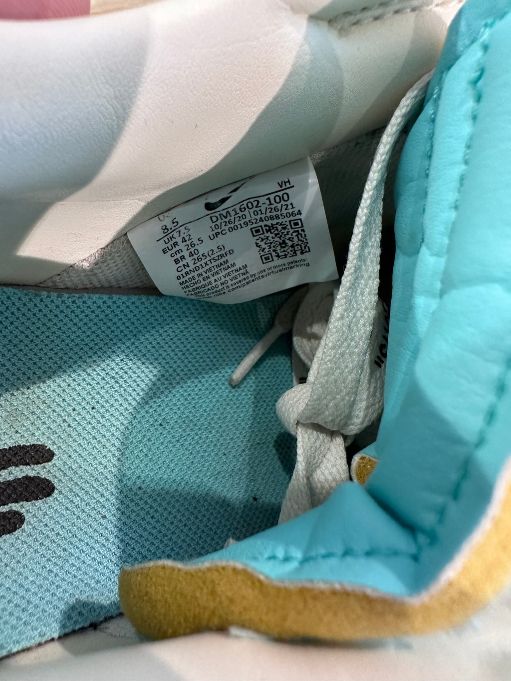 Nike dunk low off White lot 21 ( taille 42 )