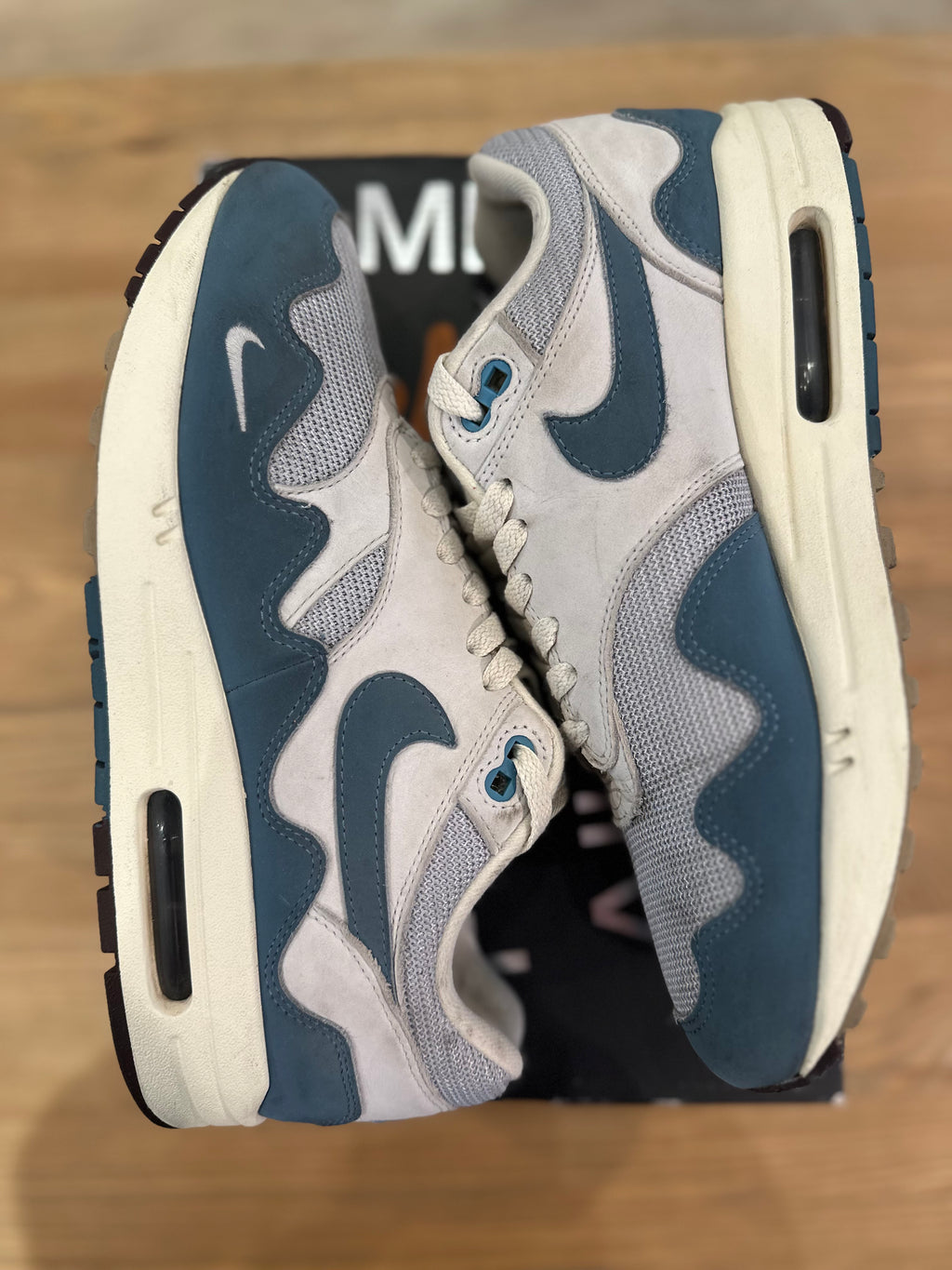 Nike air Max 1 Patta Aqua noise ( taille 43 )