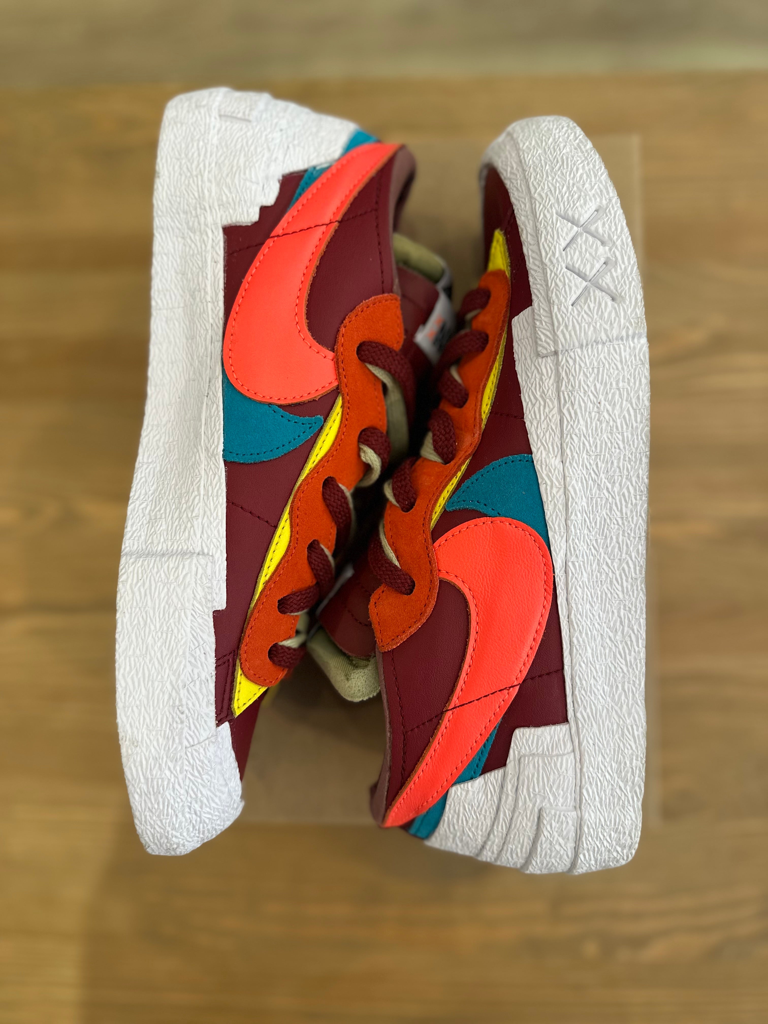 Nike blazer low sacai kaws team red ( taille 42,5 )