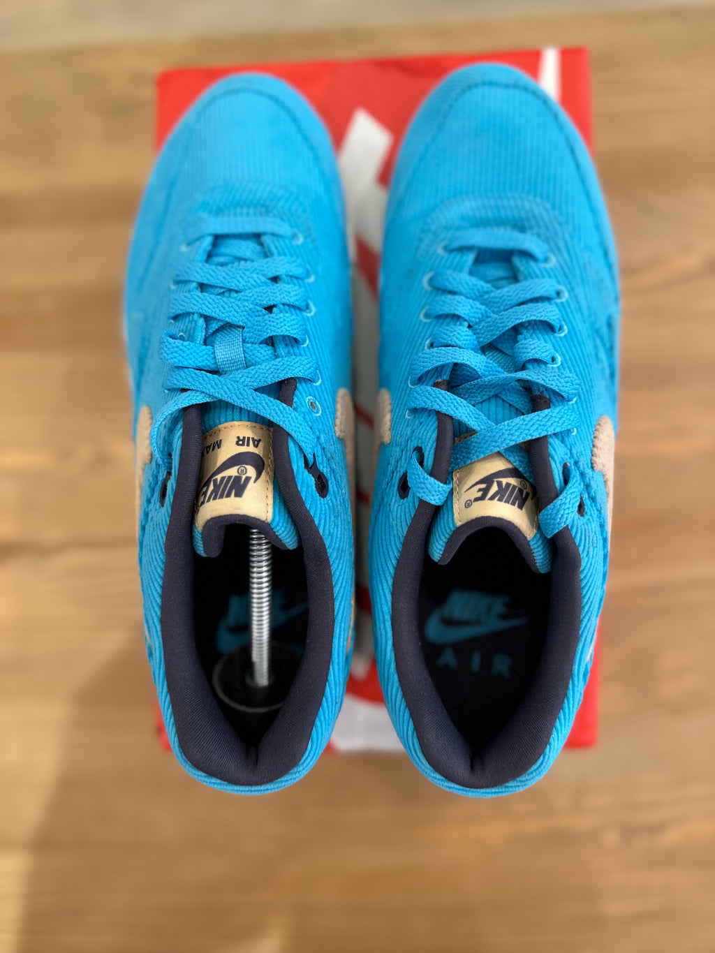 Nike air Max 1 corduroy baltic blue ( taille 42 )