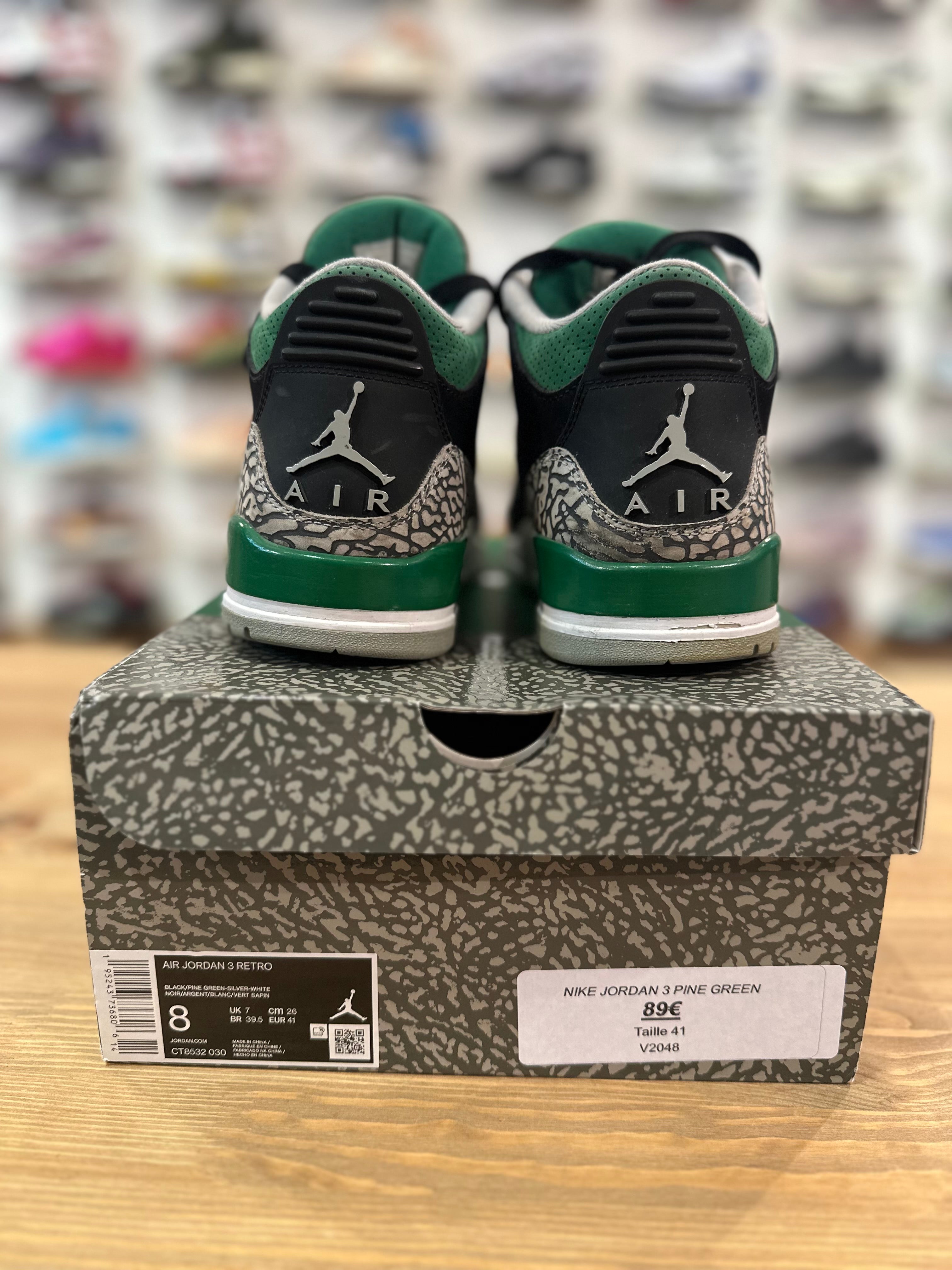 Nike Jordan 3 pine Green ( taille 41 )