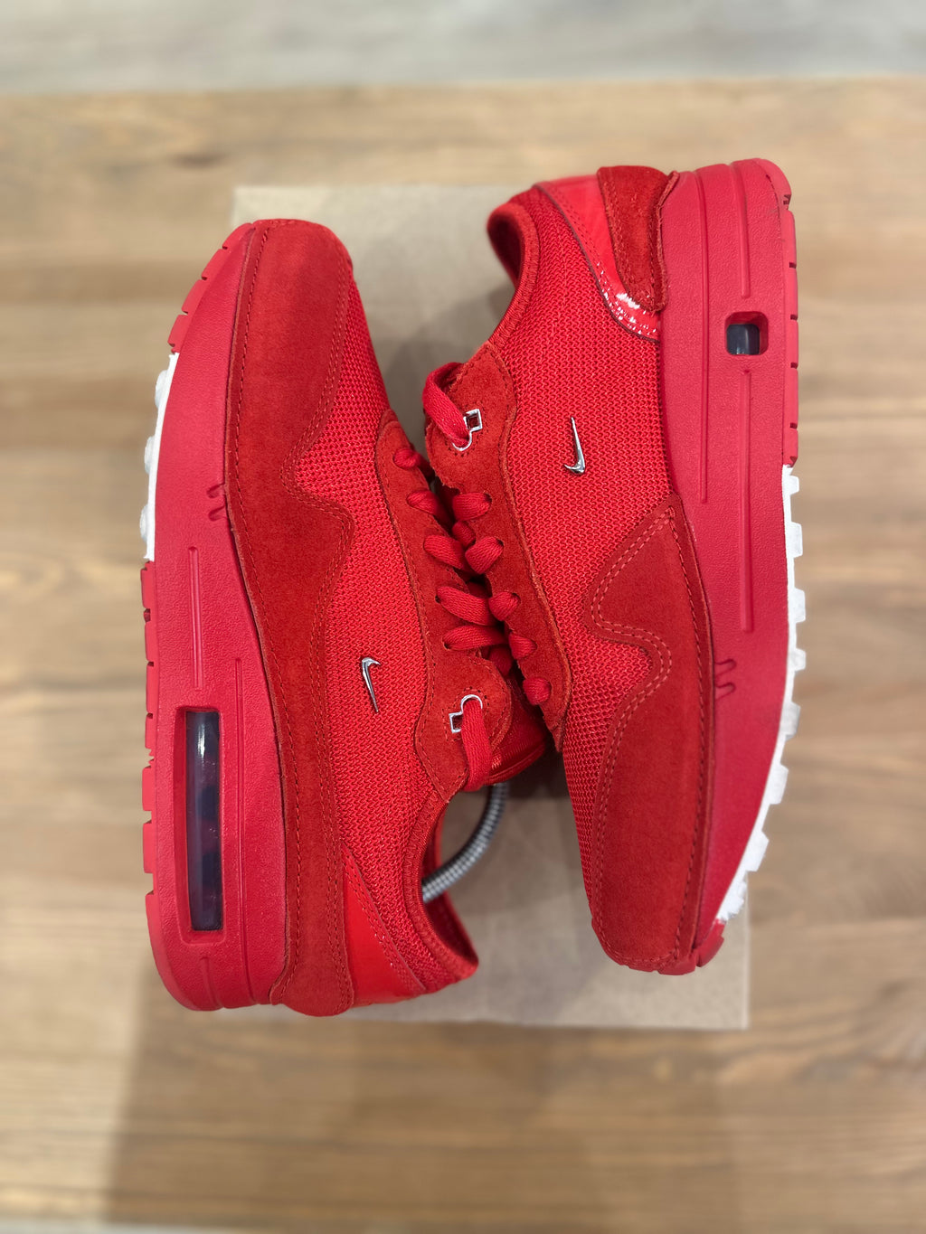 Nike air Max 1 jacquemus red ( taille 40 )