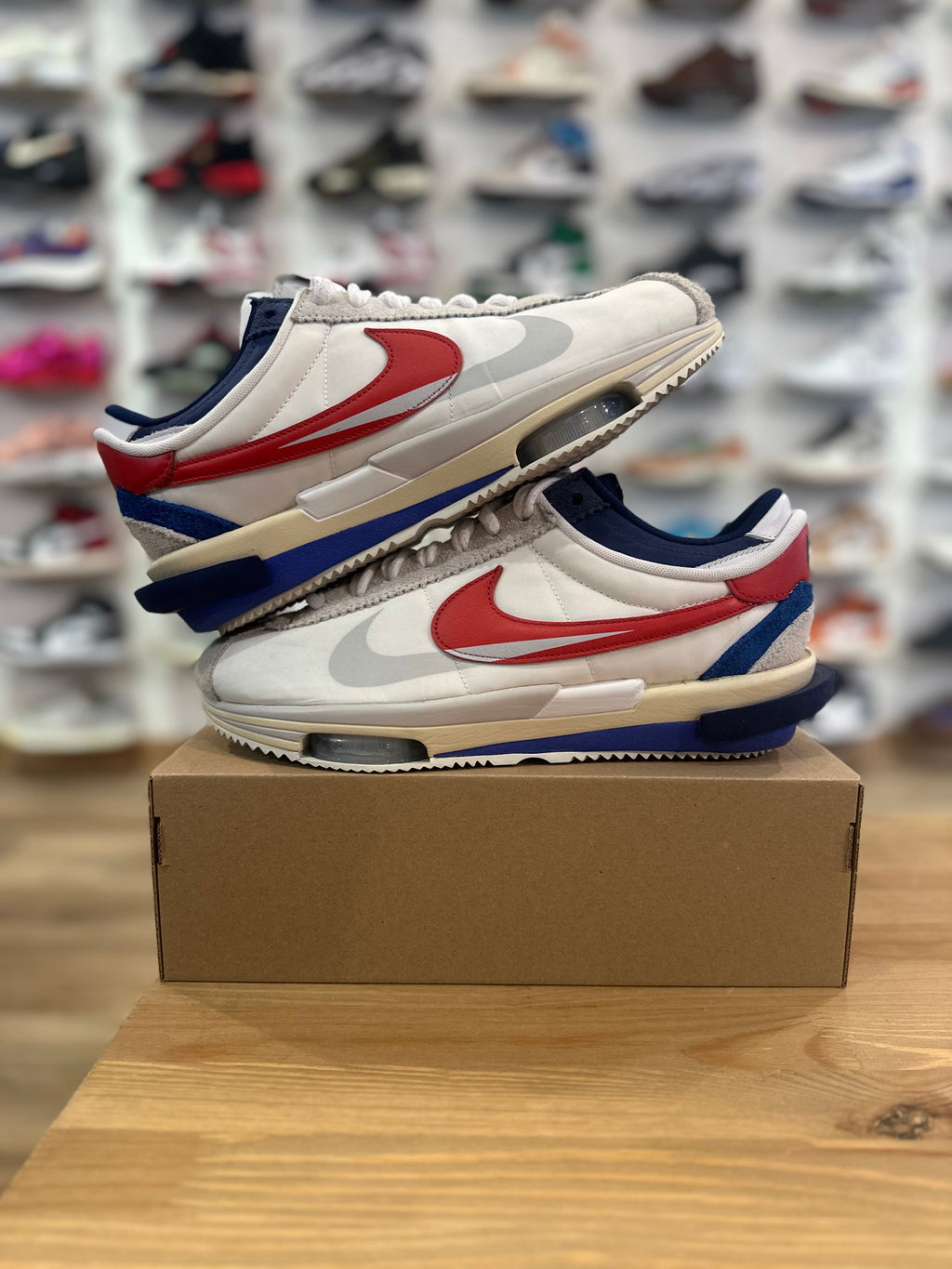 Nike Cortez sacai university red ( taille 44 )